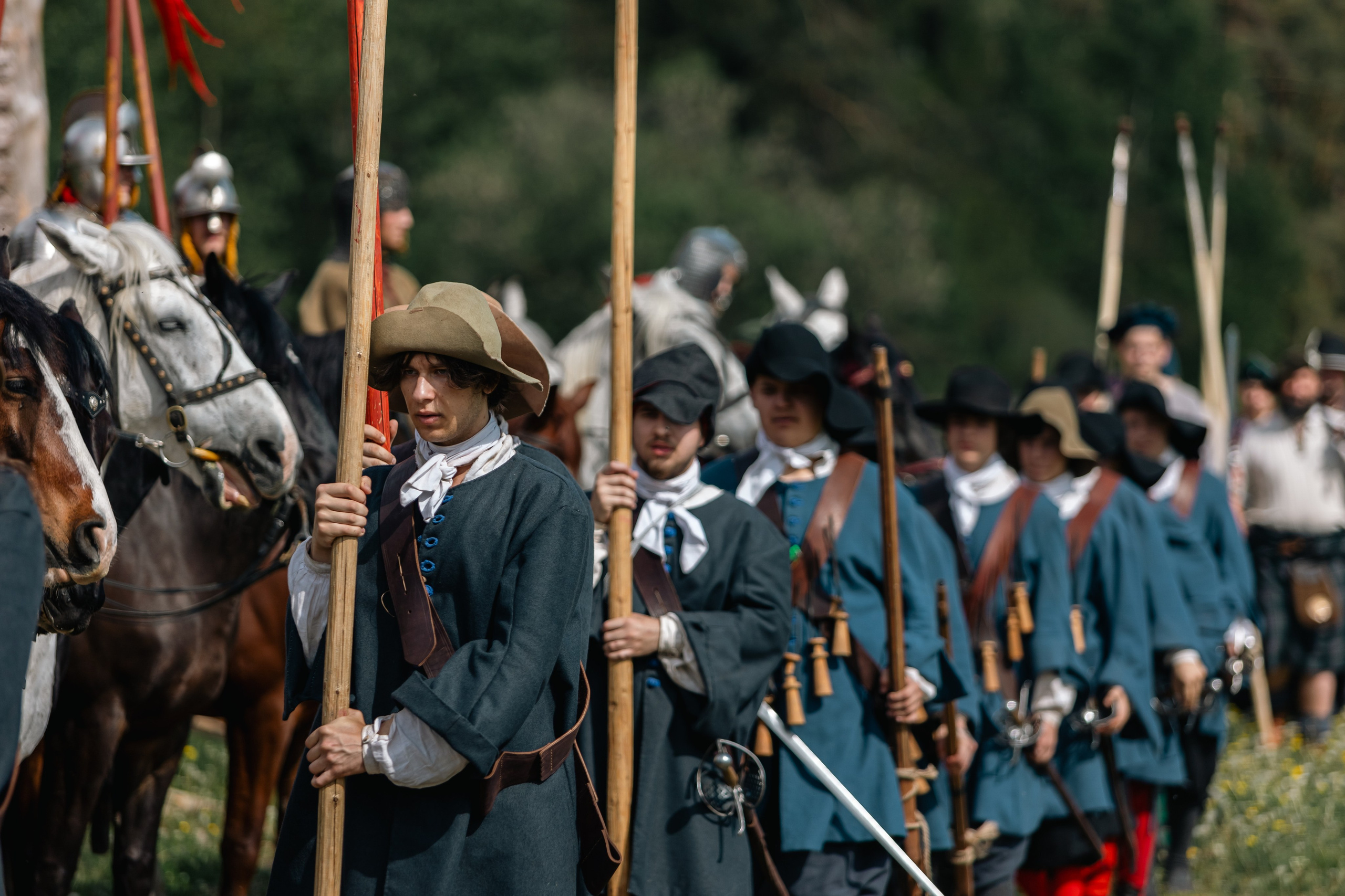 Золотая шпора. Маневры 17 века. Профессиональный интерьерный и репортажный фотограф Минск и РБ. Максим Орлов