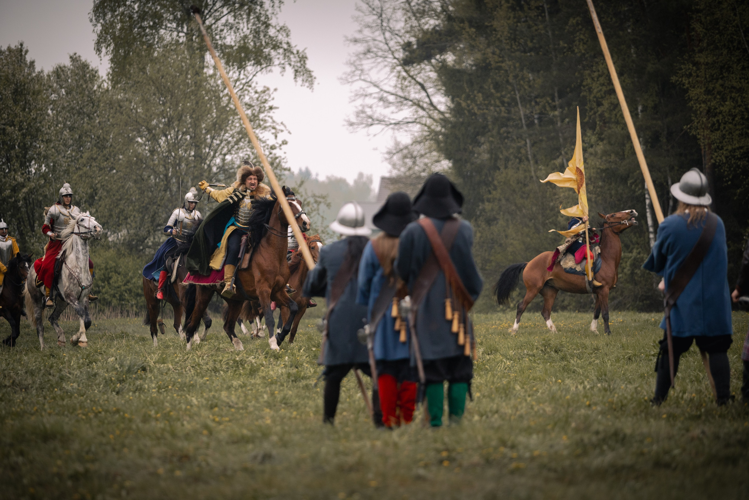 Золотая шпора. Огнем и мечем. День третий. Бой на поле. Профессиональный интерьерный и репортажный фотограф Минск и РБ. Максим Орлов