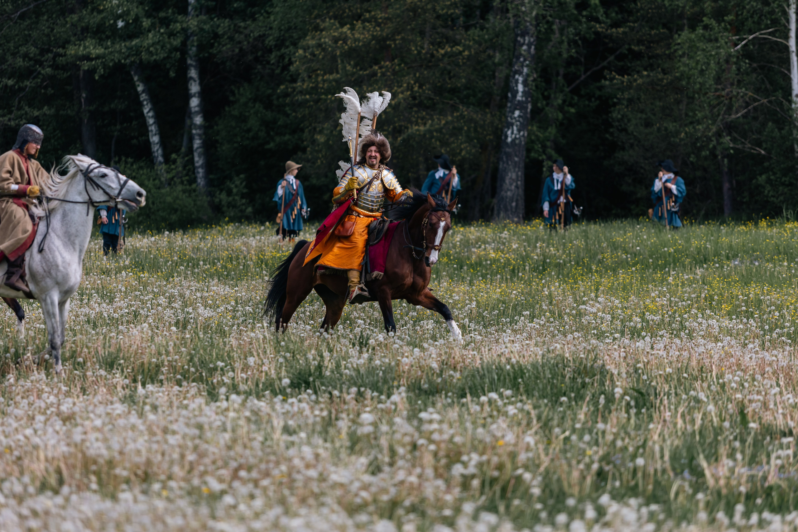 Золотая шпора. Маневры 17 века. Профессиональный интерьерный и репортажный фотограф Минск и РБ. Максим Орлов