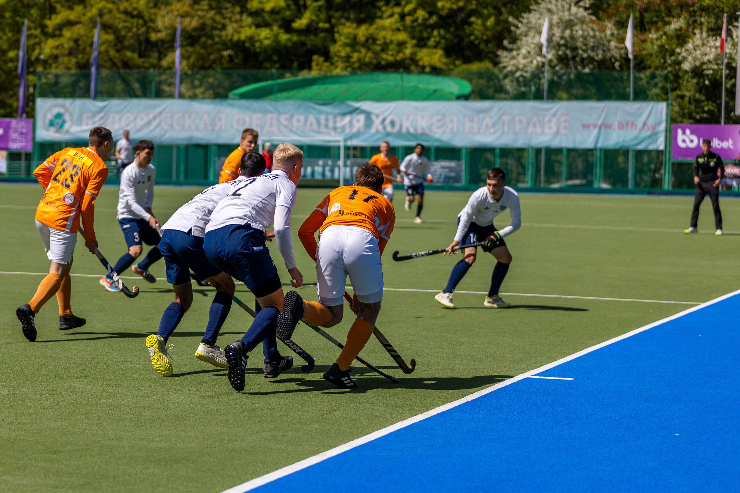 Хоккей на траве. ХК Минск — СК Строитель 12.05.2024. Профессиональный интерьерный и репортажный фотограф Минск и РБ. Максим Орлов