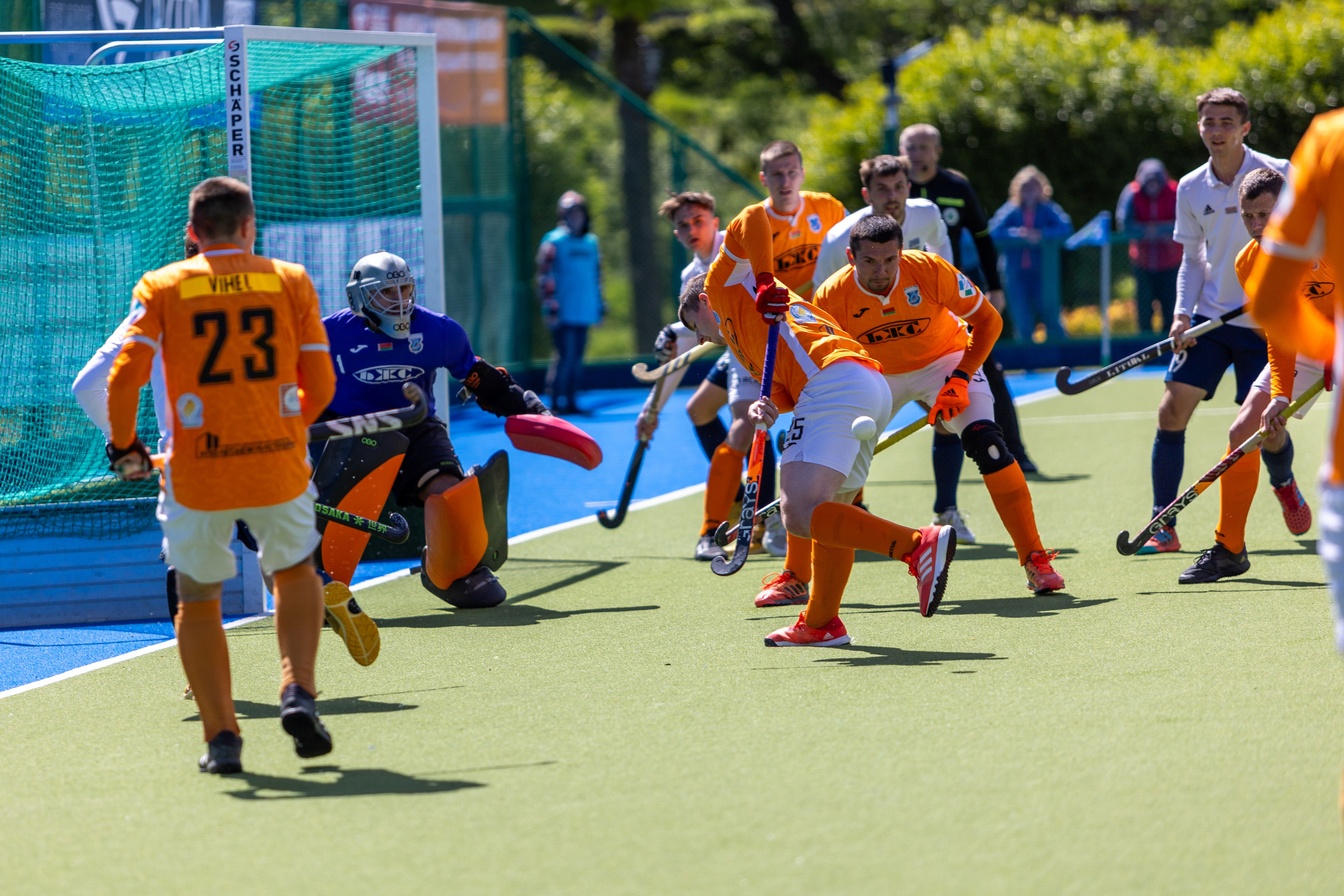 Хоккей на траве. ХК Минск — СК Строитель 12.05.2024. Профессиональный интерьерный и репортажный фотограф Минск и РБ. Максим Орлов