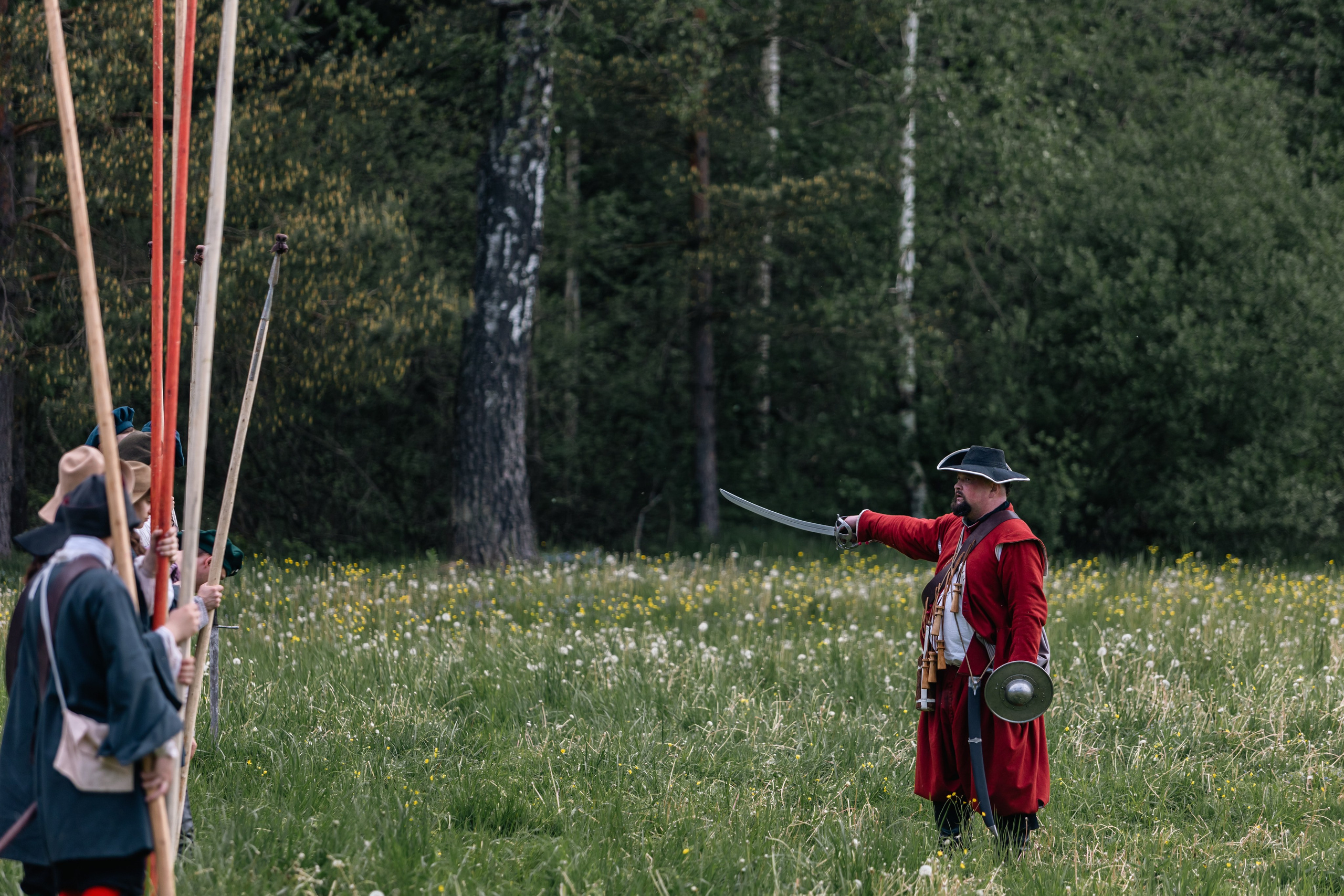 Золотая шпора. Маневры 17 века. Профессиональный интерьерный и репортажный фотограф Минск и РБ. Максим Орлов