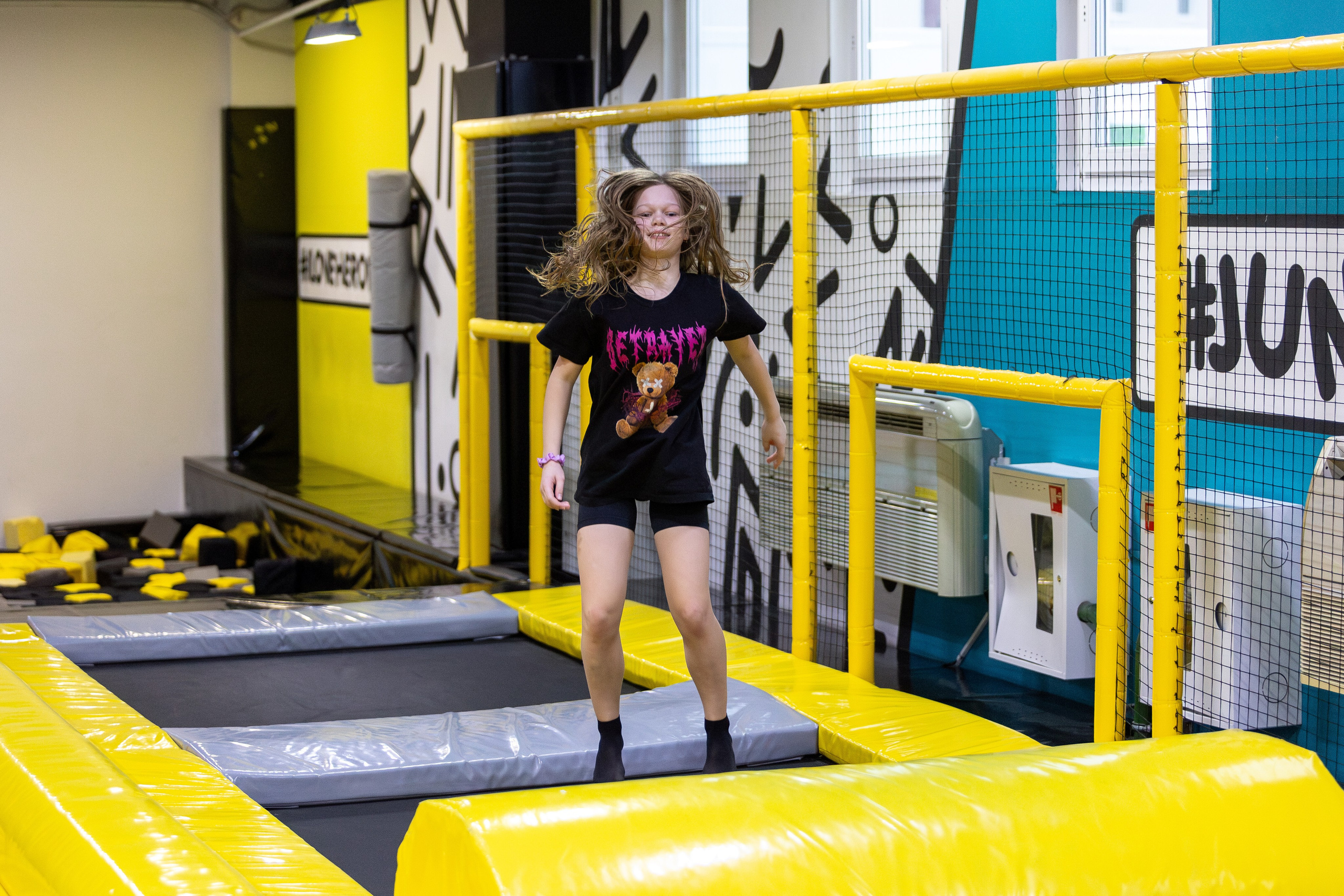 ДР Влада (батутная арена). Профессиональный интерьерный и репортажный фотограф Минск и РБ. Максим Орлов