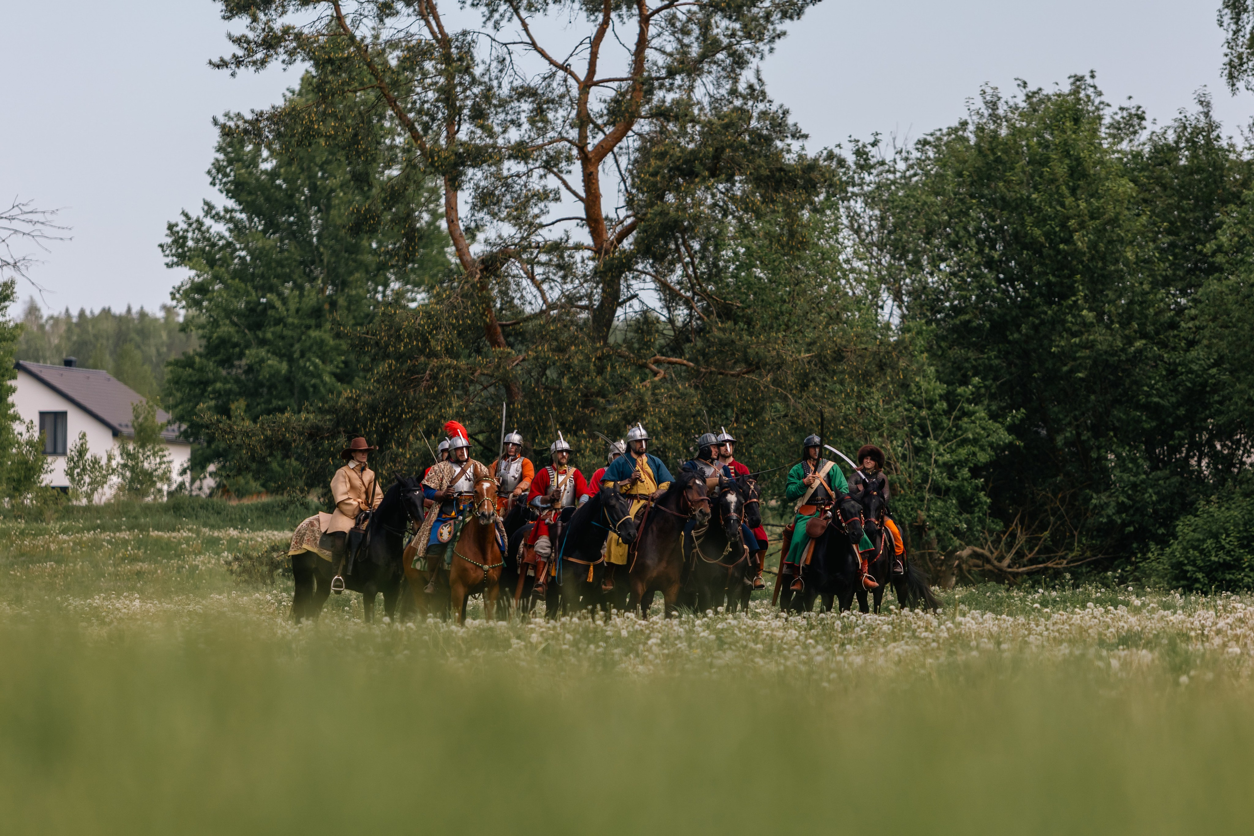 Золотая шпора. Маневры 17 века. Профессиональный интерьерный и репортажный фотограф Минск и РБ. Максим Орлов