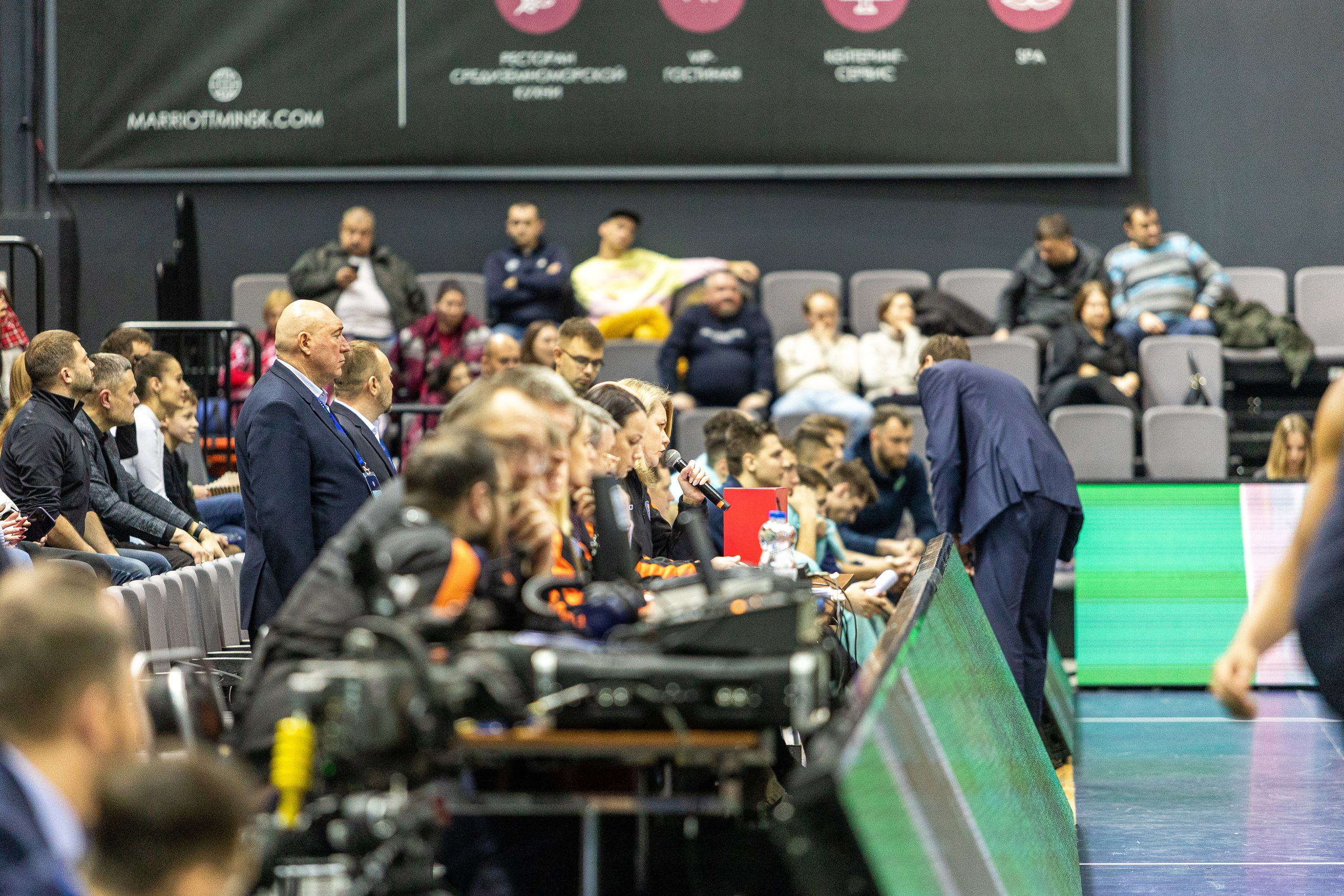 Баскетбол. Лучшие кадры. Минск — Енисей. 11.12.2023. Профессиональный интерьерный и репортажный фотограф Минск и РБ. Максим Орлов