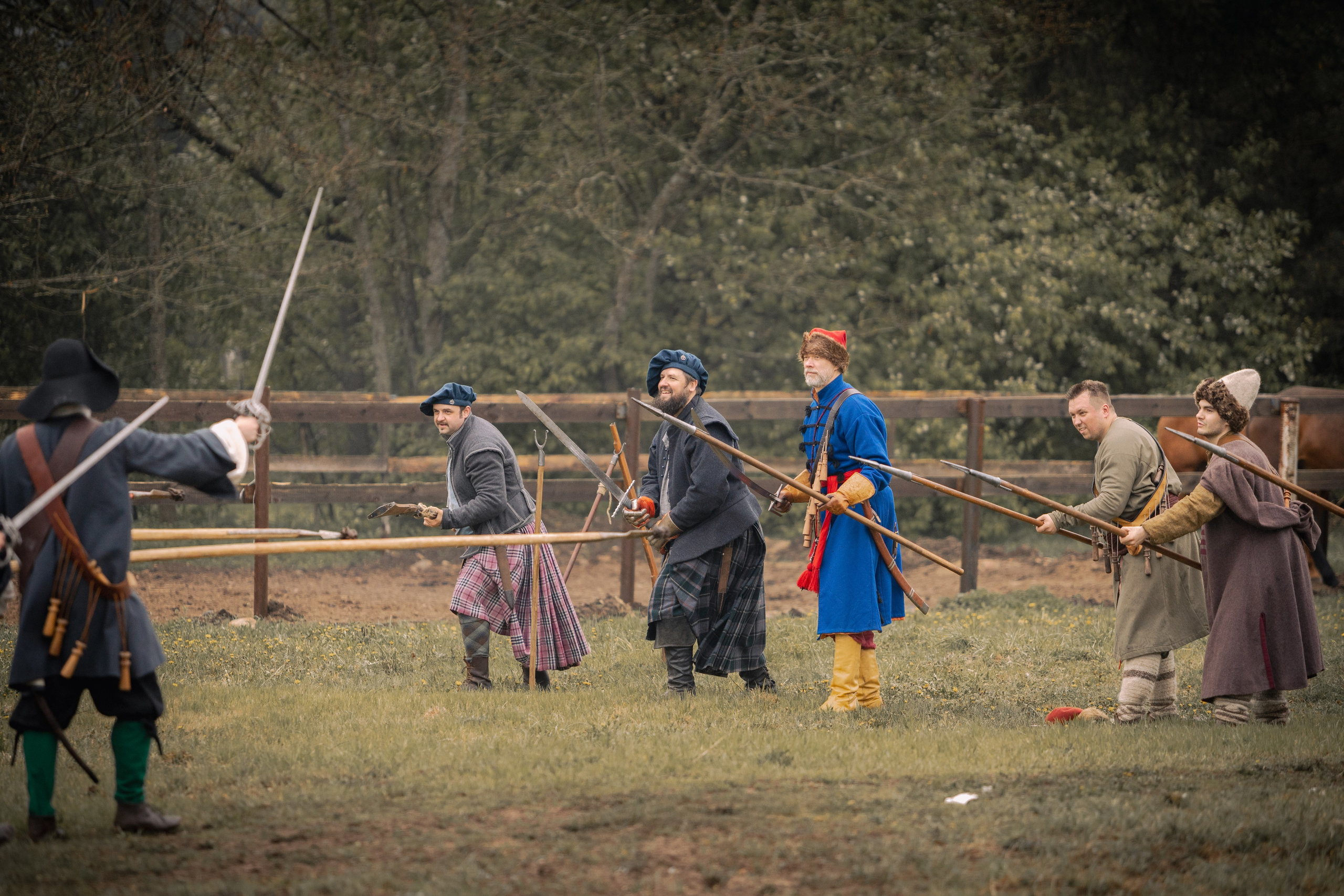 Золотая шпора. Огнем и мечем. День третий. Бой на поле. Профессиональный интерьерный и репортажный фотограф Минск и РБ. Максим Орлов