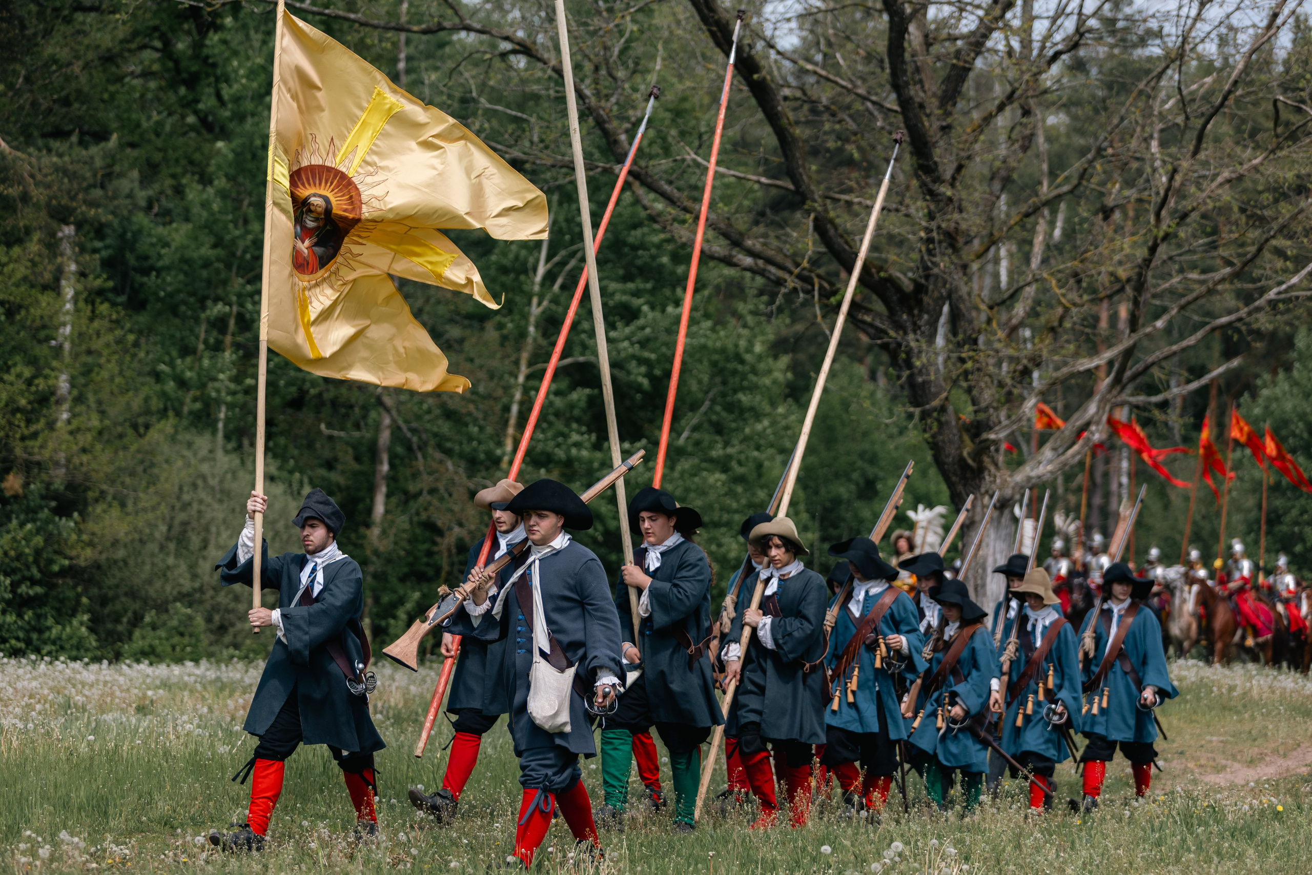 Золотая шпора. Маневры 17 века. Профессиональный интерьерный и репортажный фотограф Минск и РБ. Максим Орлов