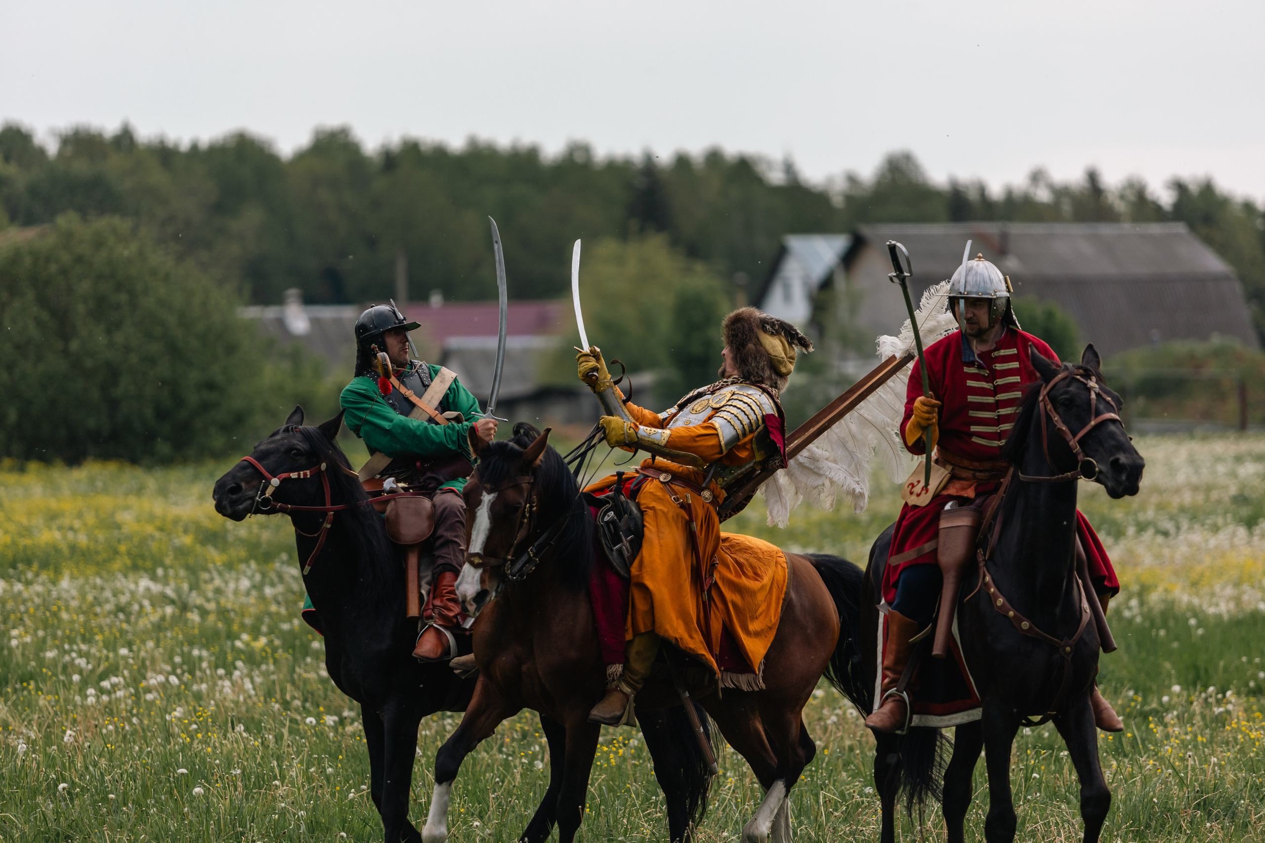 Золотая шпора. Маневры 17 века. Профессиональный интерьерный и репортажный фотограф Минск и РБ. Максим Орлов