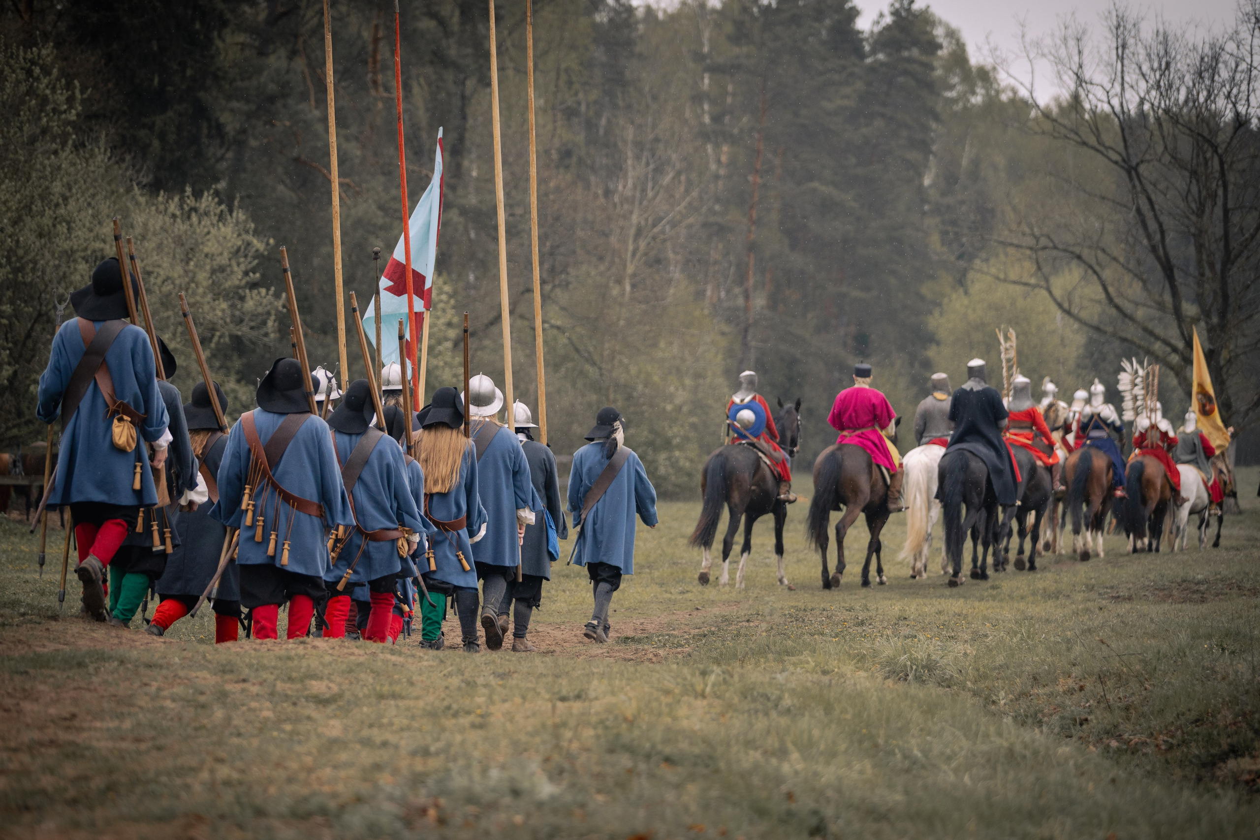 Золотая шпора. Огнем и мечем. День третий. Бой на поле. Профессиональный интерьерный и репортажный фотограф Минск и РБ. Максим Орлов