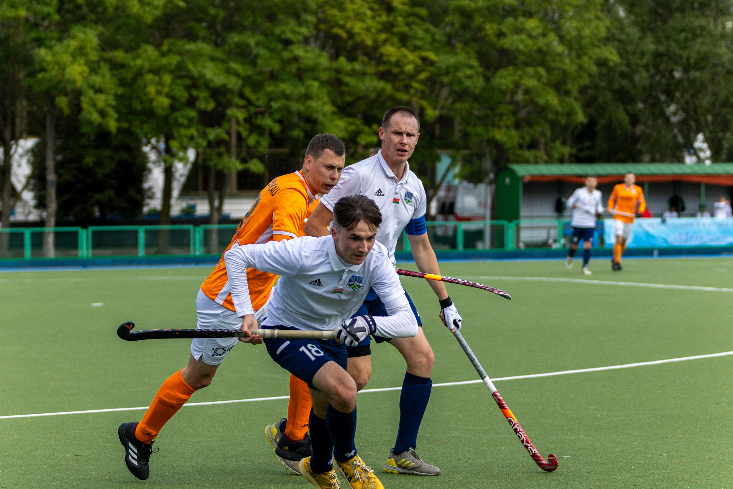 Хоккей на траве. ХК Минск — СК Строитель 11.05.2024. Профессиональный интерьерный и репортажный фотограф Минск и РБ. Максим Орлов