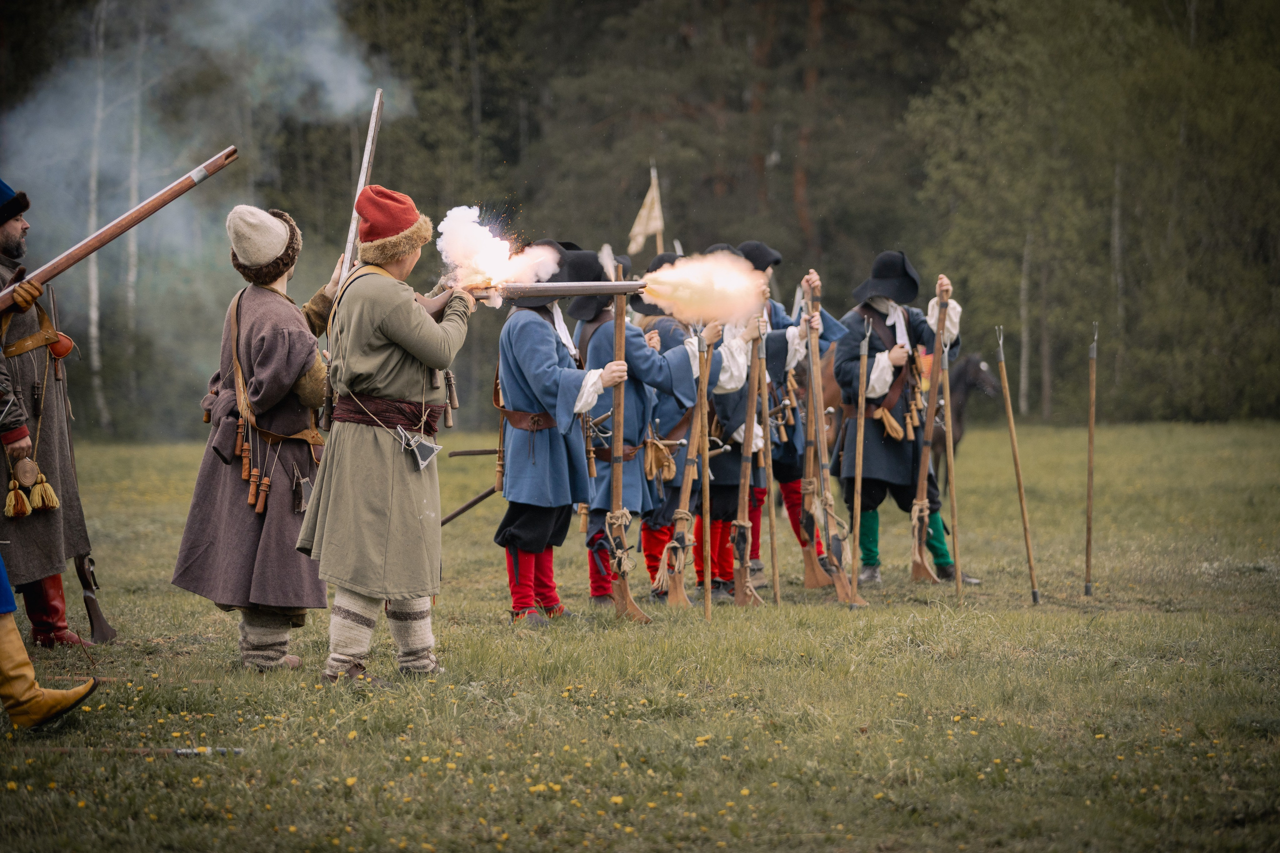 Золотая шпора. Огнем и мечем. День третий. Бой на поле. Профессиональный интерьерный и репортажный фотограф Минск и РБ. Максим Орлов