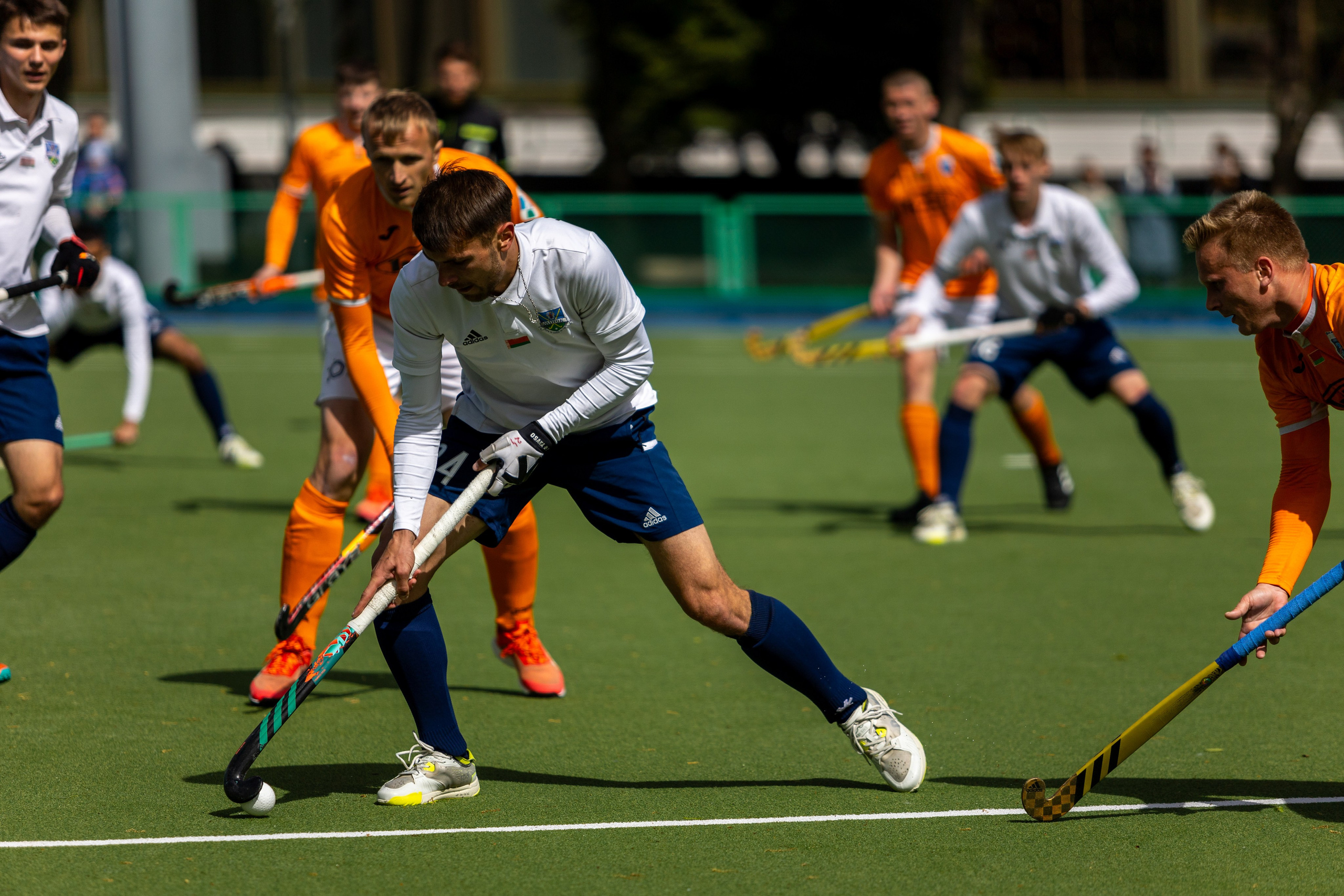 Хоккей на траве. ХК Минск — СК Строитель 11.05.2024. Профессиональный интерьерный и репортажный фотограф Минск и РБ. Максим Орлов