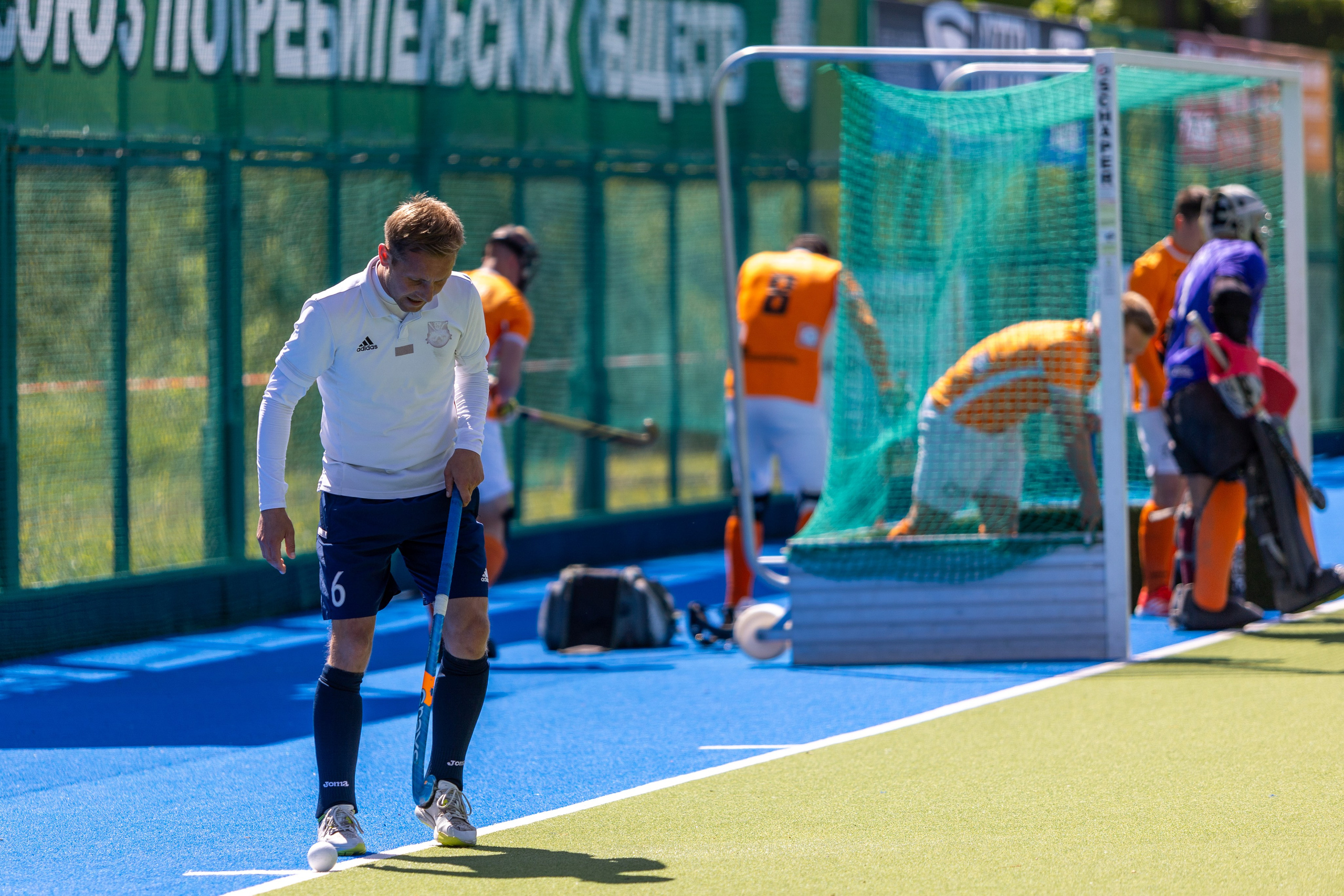 Хоккей на траве. ХК Минск — СК Строитель 12.05.2024. Профессиональный интерьерный и репортажный фотограф Минск и РБ. Максим Орлов