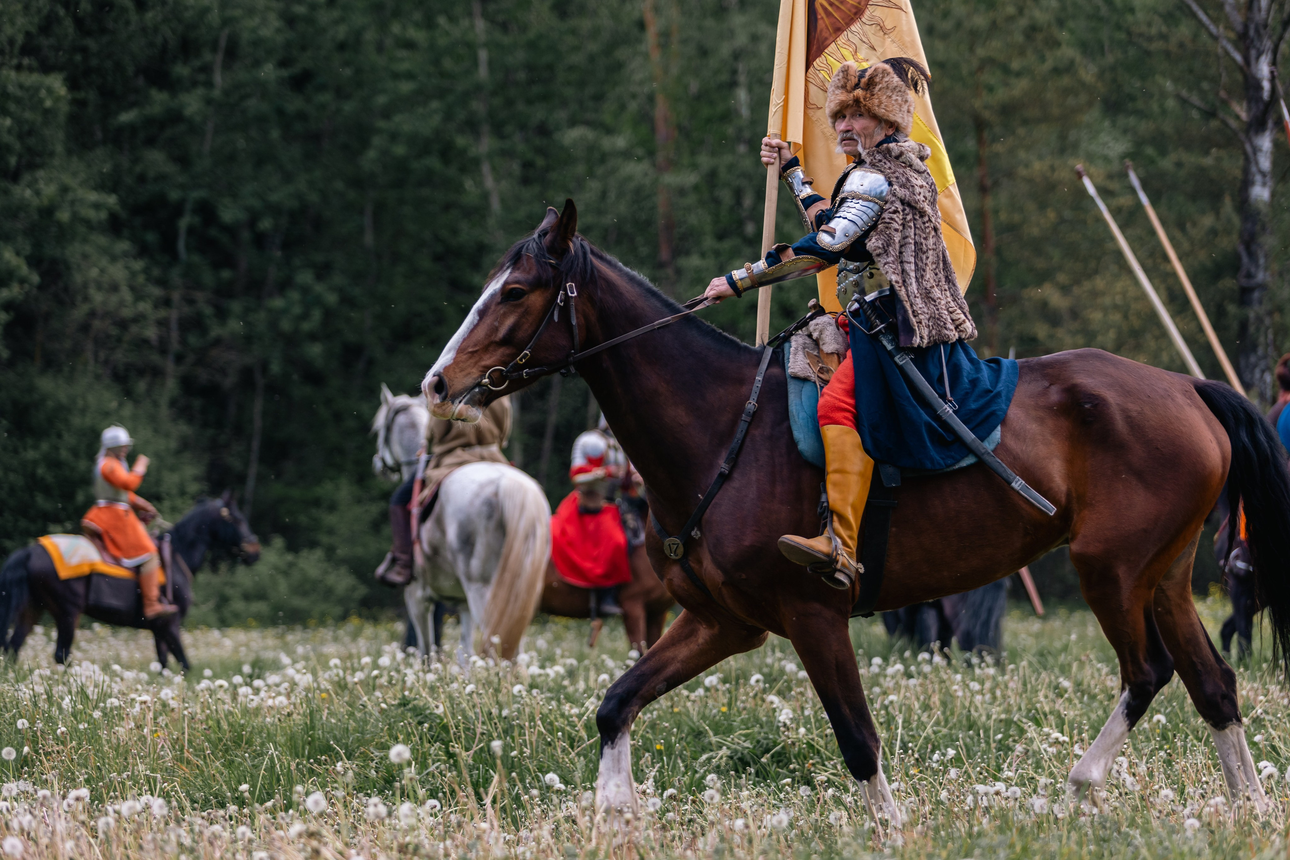 Золотая шпора. Маневры 17 века. Профессиональный интерьерный и репортажный фотограф Минск и РБ. Максим Орлов