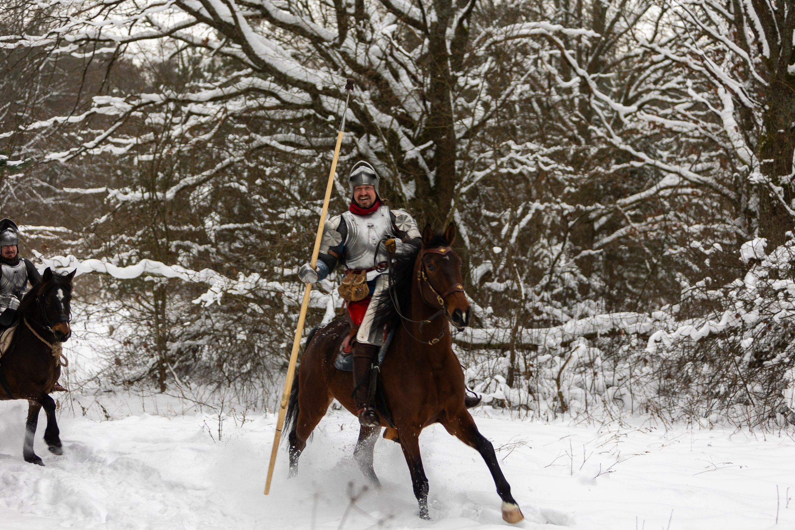 Зимние рыцарские маневры. Профессиональный интерьерный и репортажный фотограф Минск и РБ. Максим Орлов