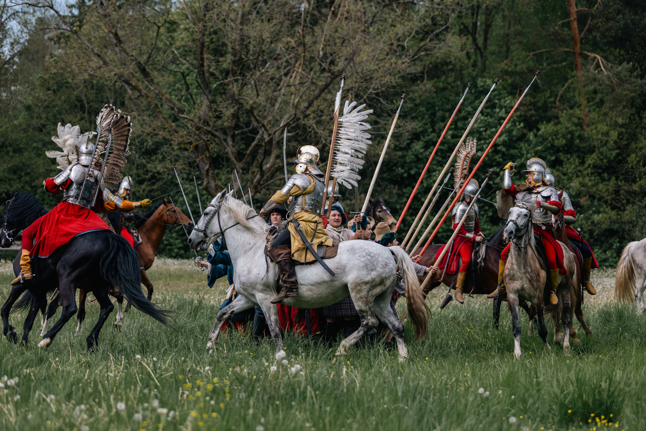 Золотая шпора. Маневры 17 века. Профессиональный интерьерный и репортажный фотограф Минск и РБ. Максим Орлов