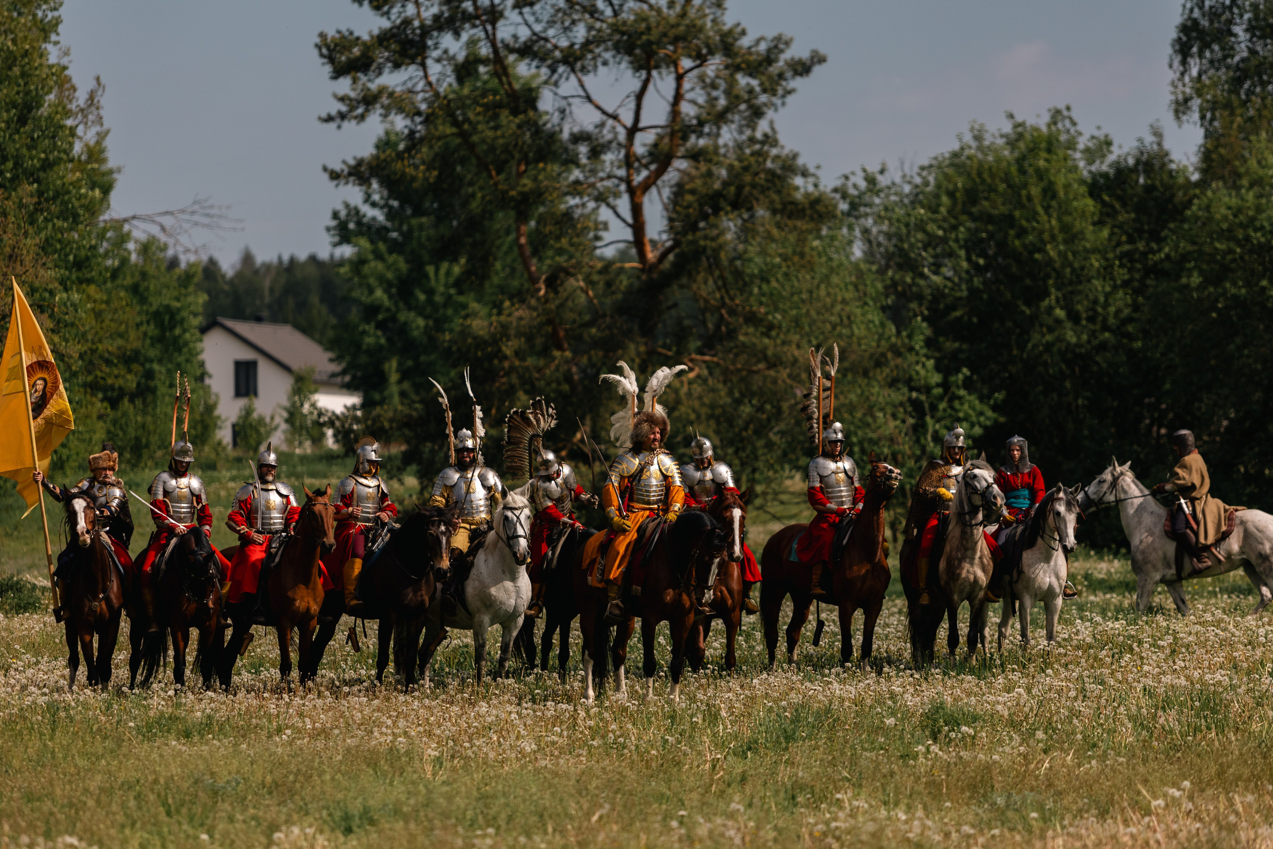 Золотая шпора. Маневры 17 века. Профессиональный интерьерный и репортажный фотограф Минск и РБ. Максим Орлов