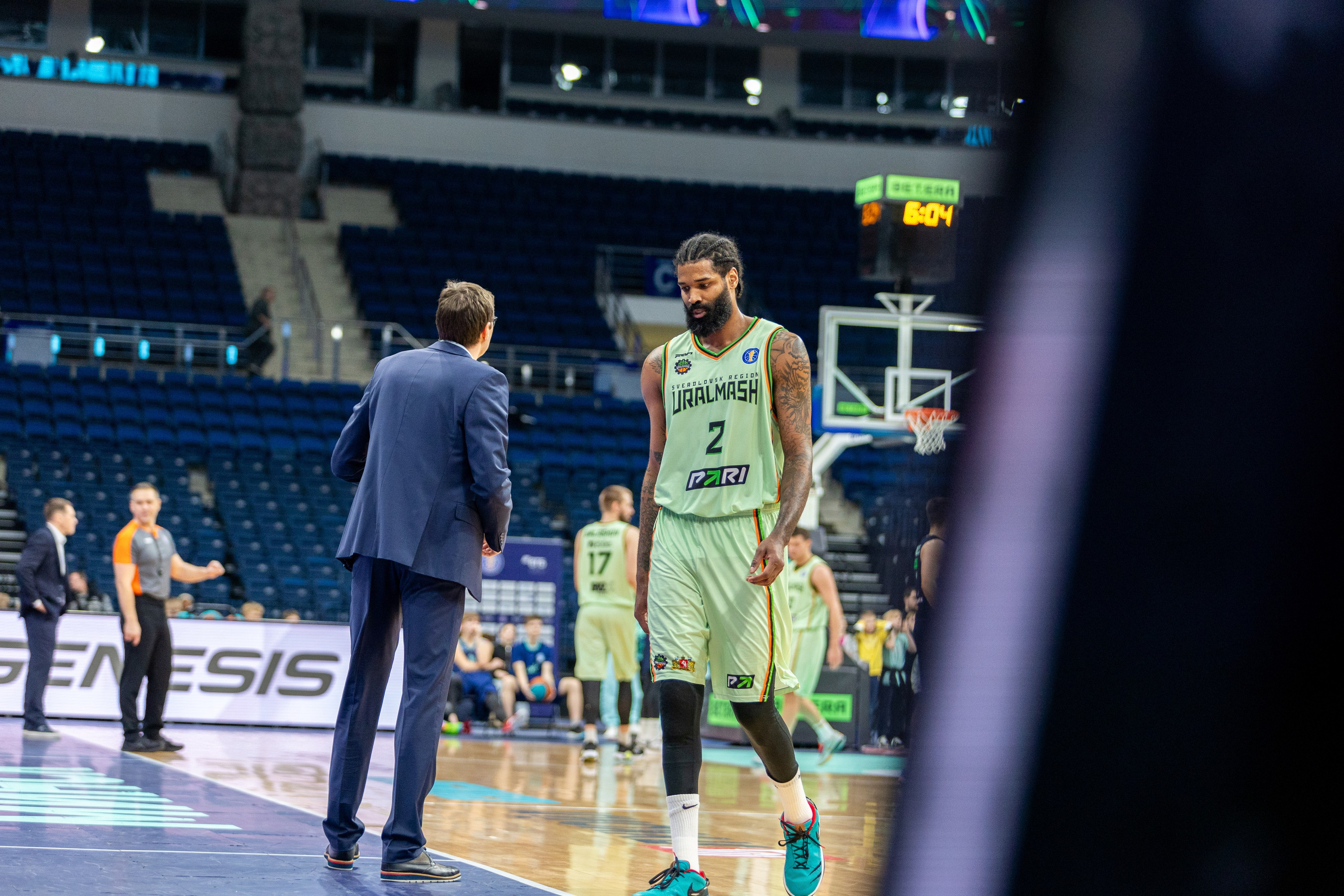 Баскетбол. Лучшие кадры. Минск — Уралмаш 13.02.2024. Профессиональный интерьерный и репортажный фотограф Минск и РБ. Максим Орлов