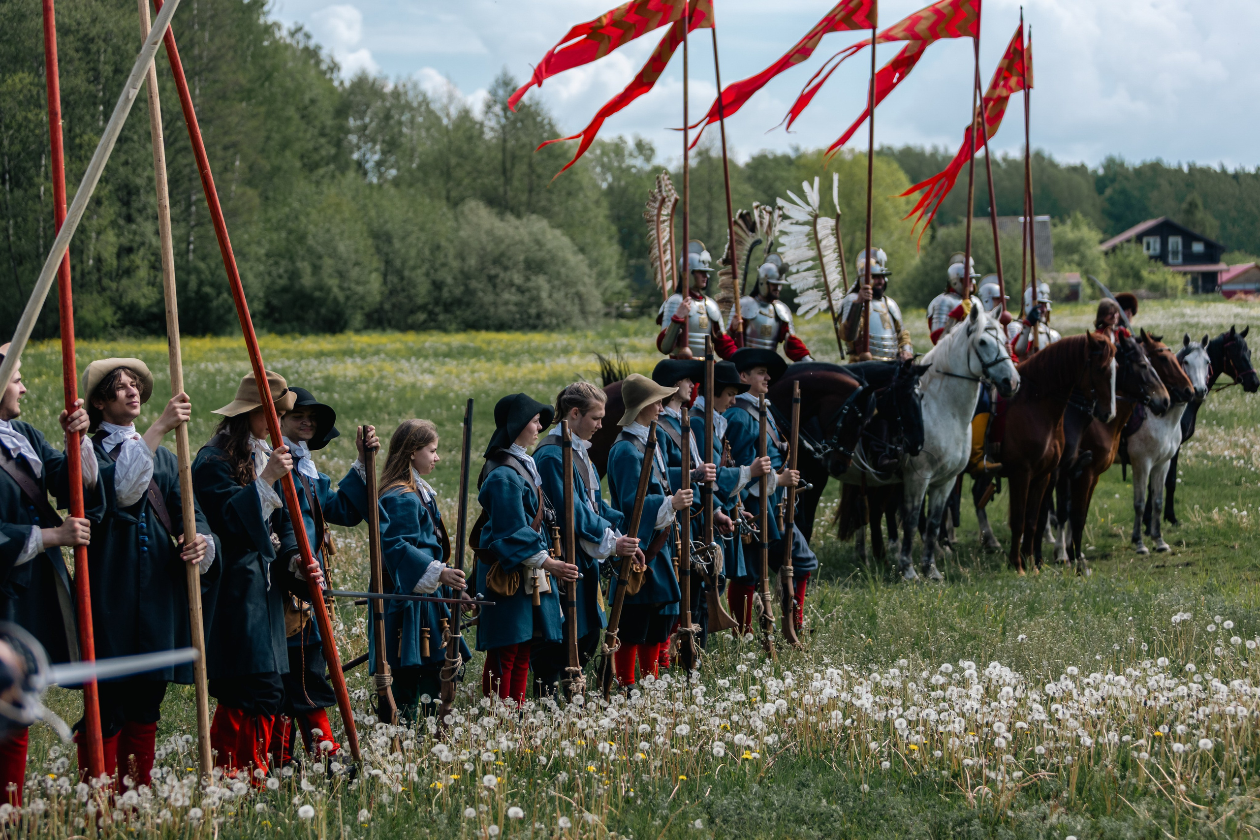 Золотая шпора. Маневры 17 века. Профессиональный интерьерный и репортажный фотограф Минск и РБ. Максим Орлов