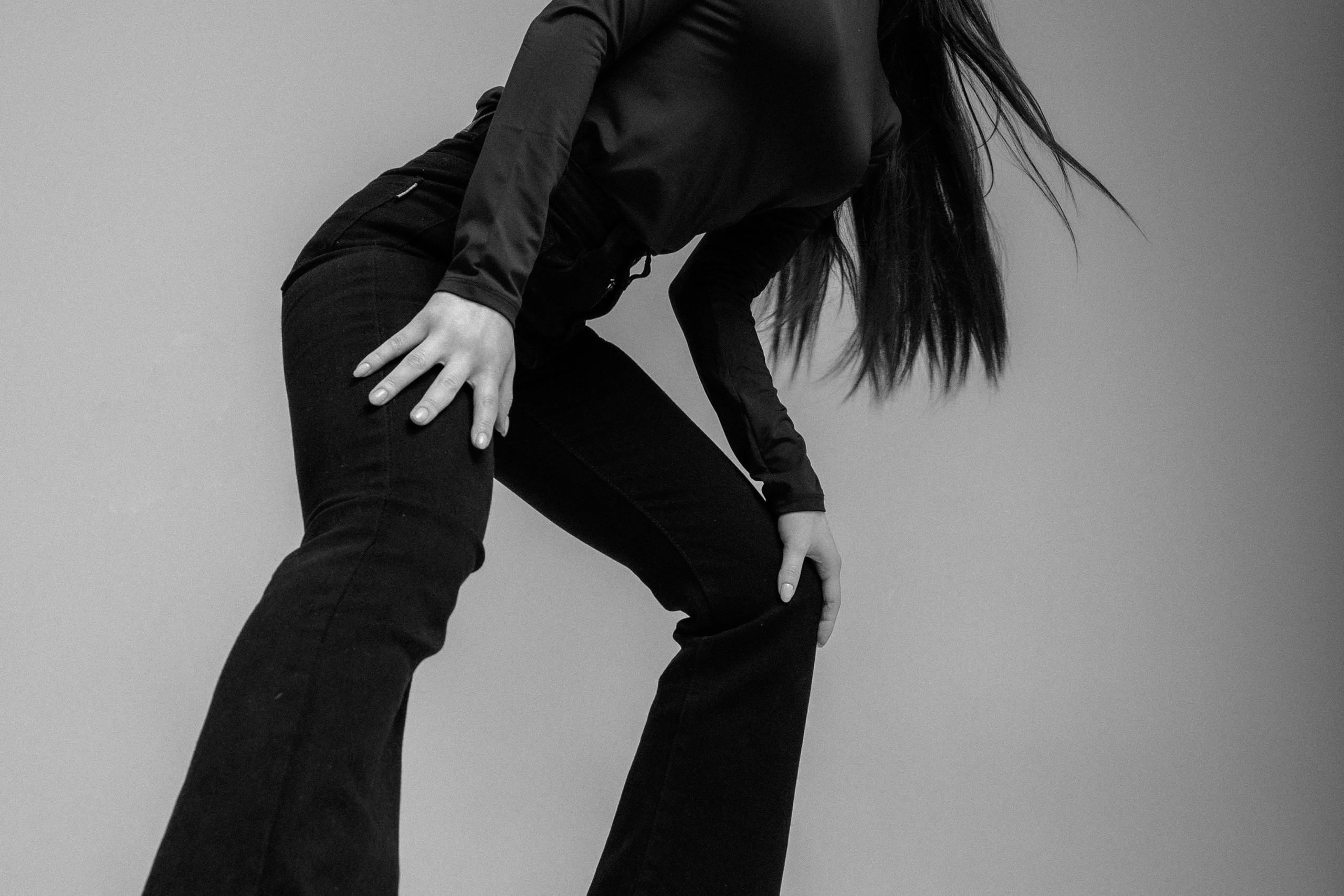 Настя (студийная на циклораме). Профессиональный интерьерный и репортажный фотограф Минск и РБ. Максим Орлов