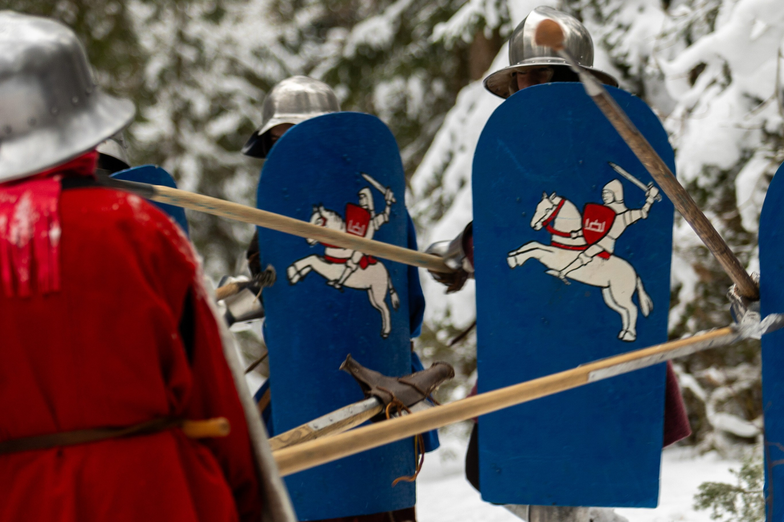 Зимние рыцарские маневры. Профессиональный интерьерный и репортажный фотограф Минск и РБ. Максим Орлов