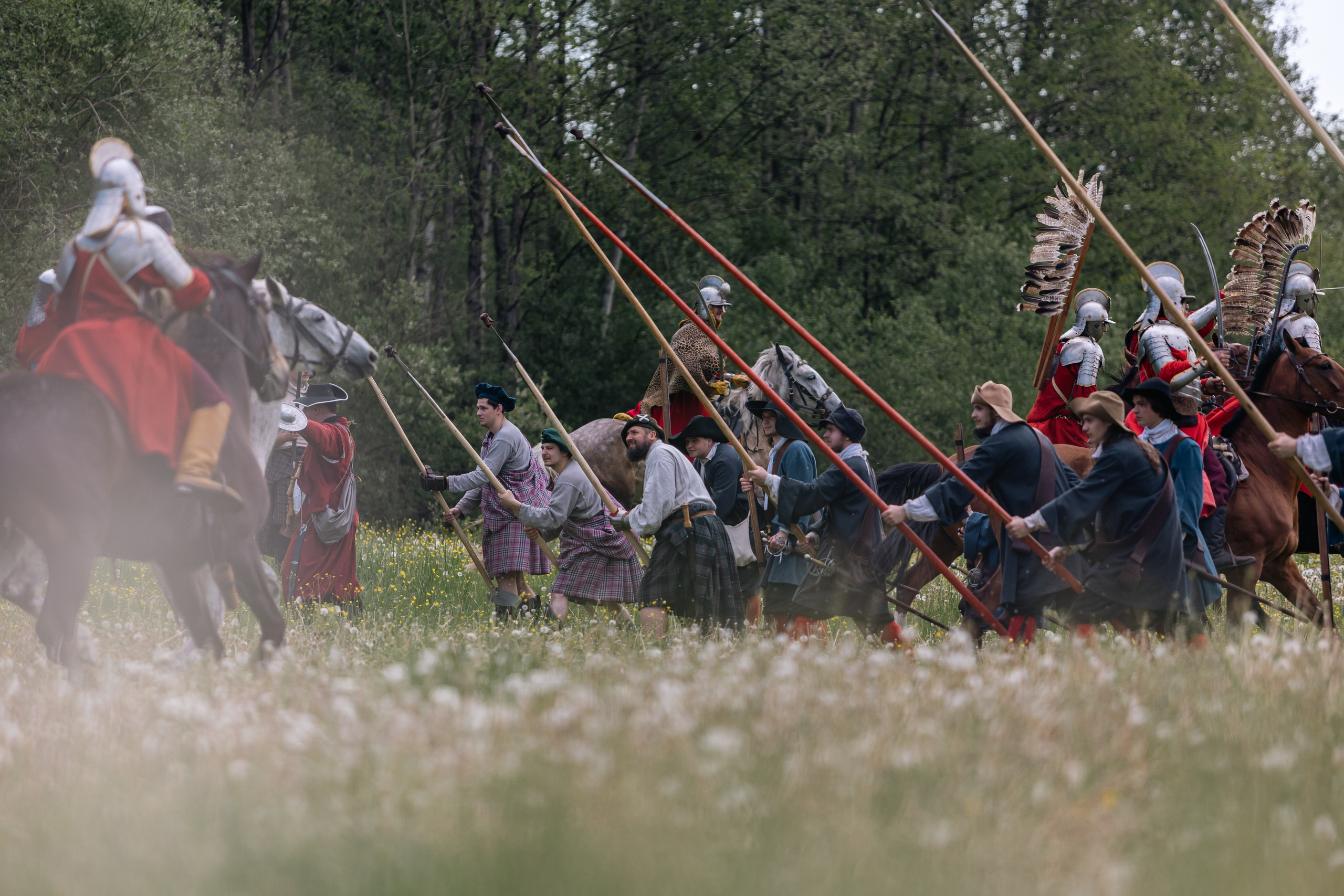 Золотая шпора. Маневры 17 века. Профессиональный интерьерный и репортажный фотограф Минск и РБ. Максим Орлов