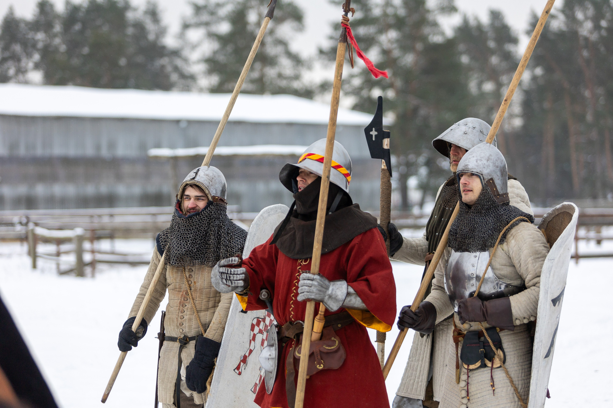 Зимние рыцарские маневры. Профессиональный интерьерный и репортажный фотограф Минск и РБ. Максим Орлов