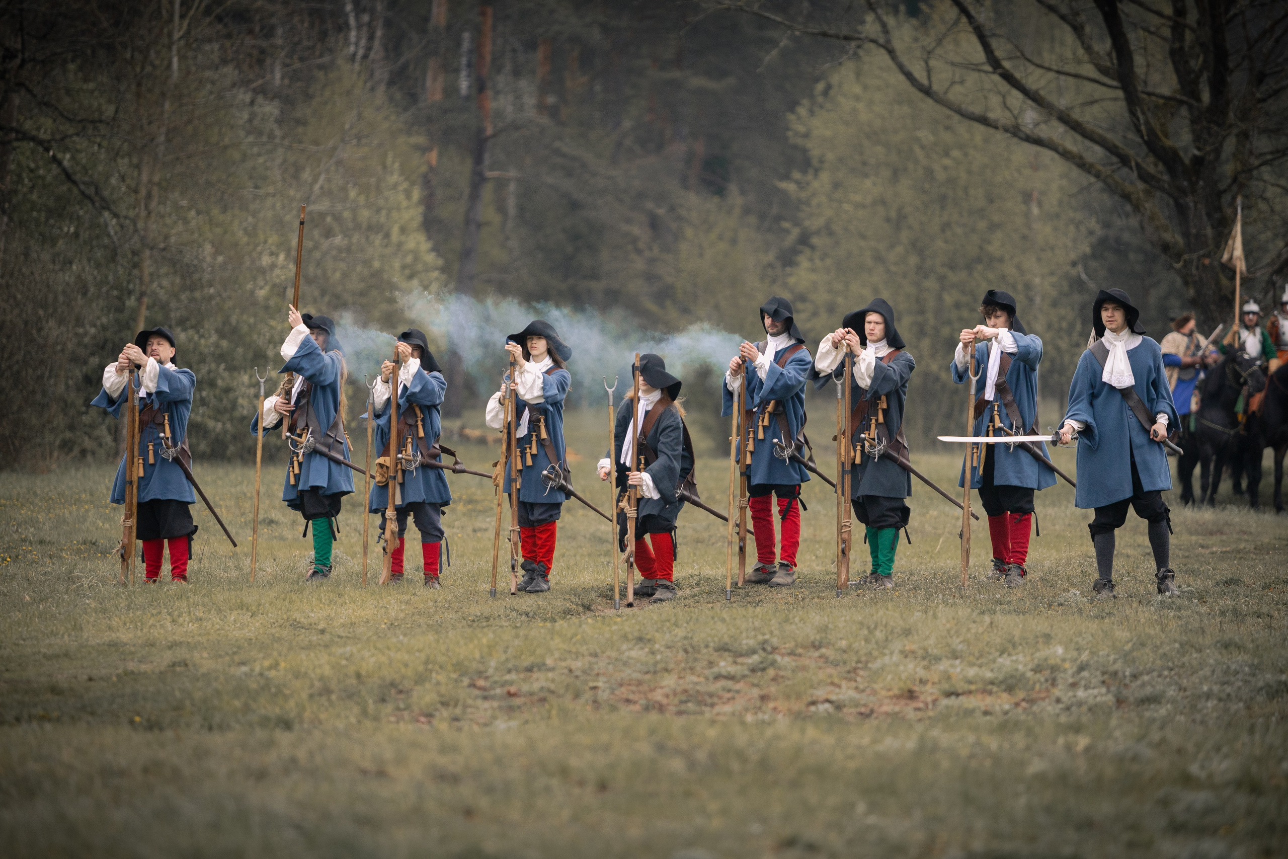 Золотая шпора. Огнем и мечем. День третий. Бой на поле. Профессиональный интерьерный и репортажный фотограф Минск и РБ. Максим Орлов