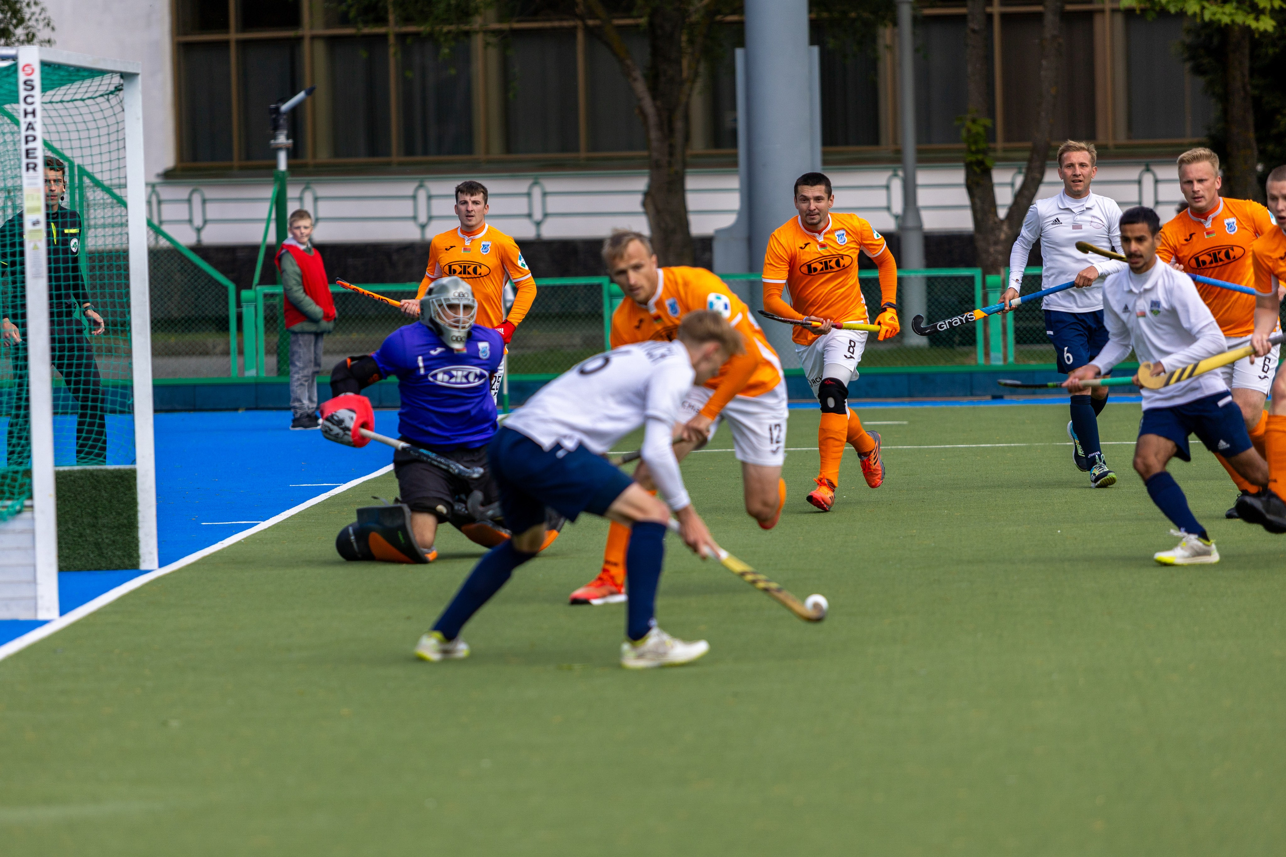 Хоккей на траве. ХК Минск — СК Строитель 11.05.2024. Профессиональный интерьерный и репортажный фотограф Минск и РБ. Максим Орлов