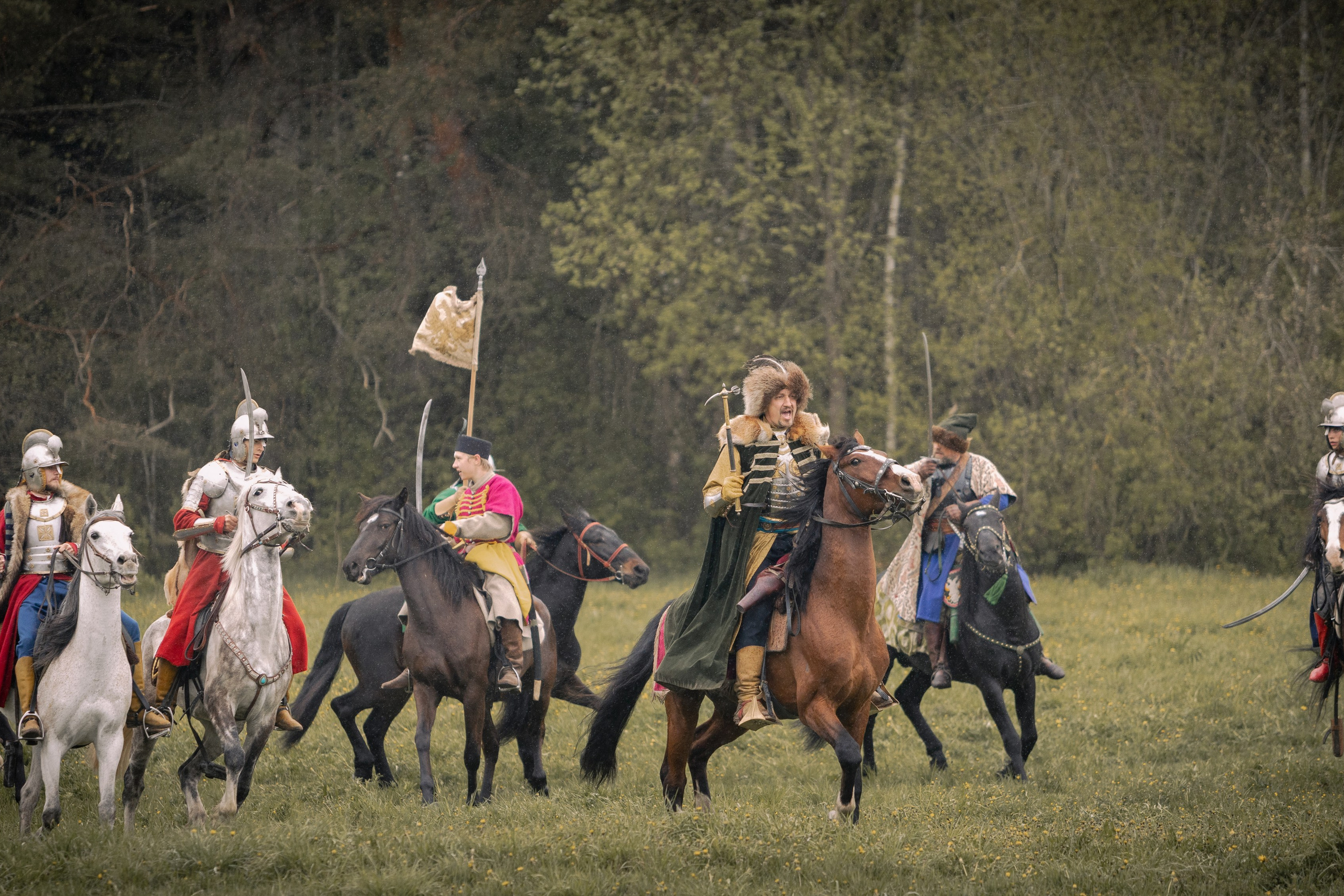 Золотая шпора. Огнем и мечем. День третий. Бой на поле. Профессиональный интерьерный и репортажный фотограф Минск и РБ. Максим Орлов