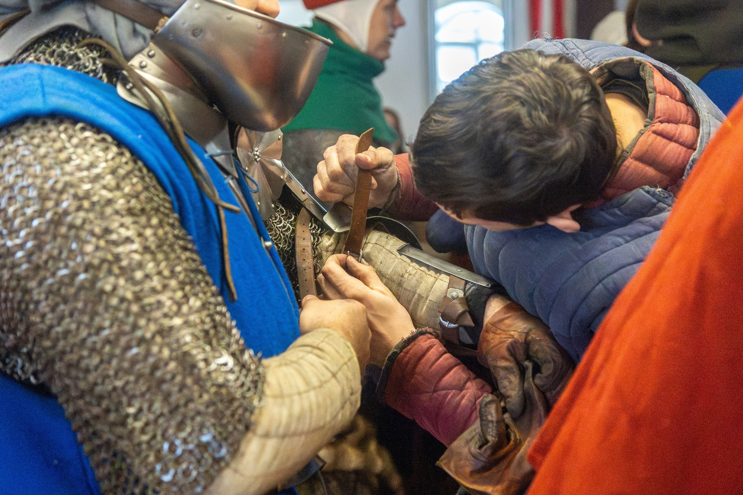 Зимние рыцарские маневры. Профессиональный интерьерный и репортажный фотограф Минск и РБ. Максим Орлов