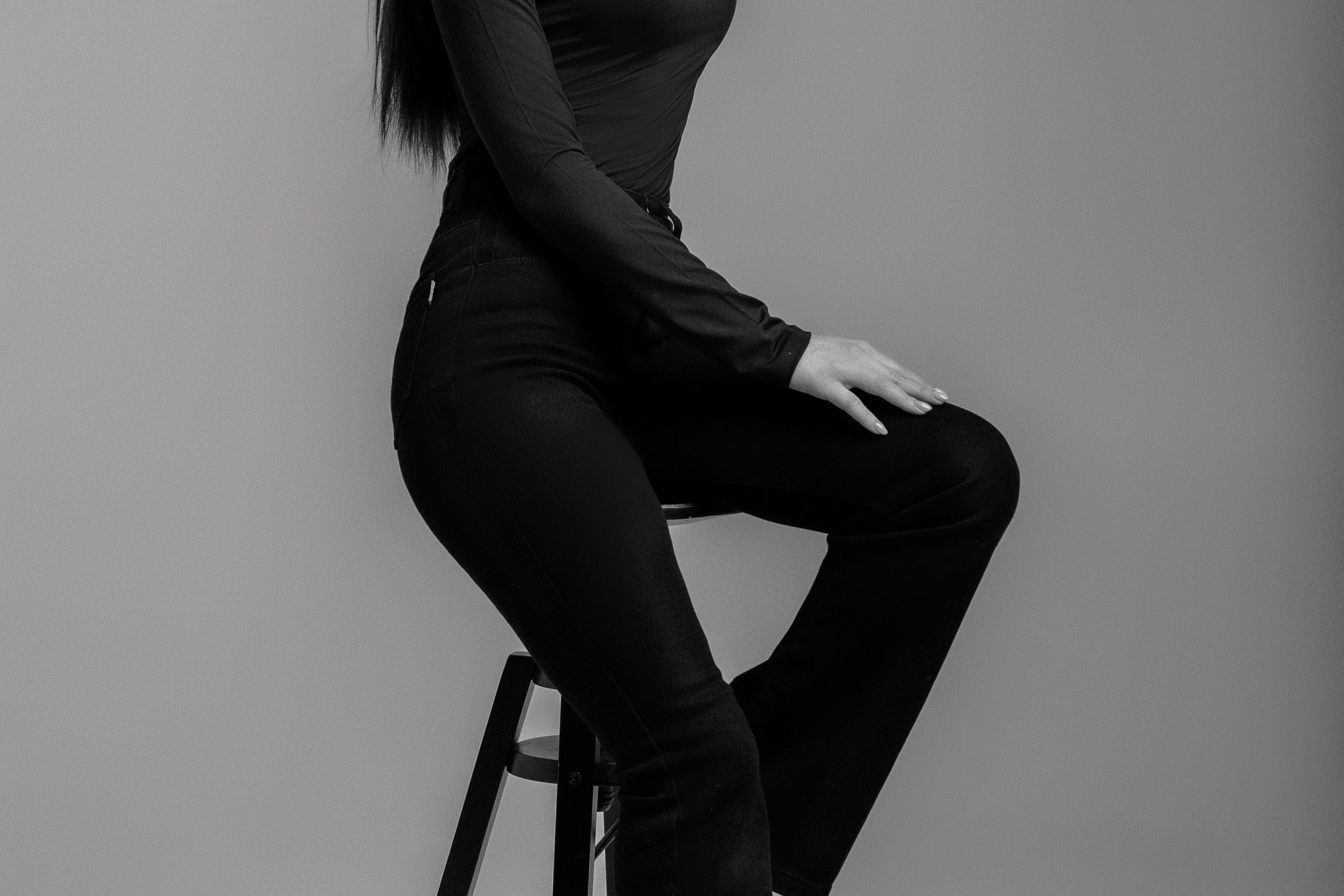 Настя (студийная на циклораме). Профессиональный интерьерный и репортажный фотограф Минск и РБ. Максим Орлов