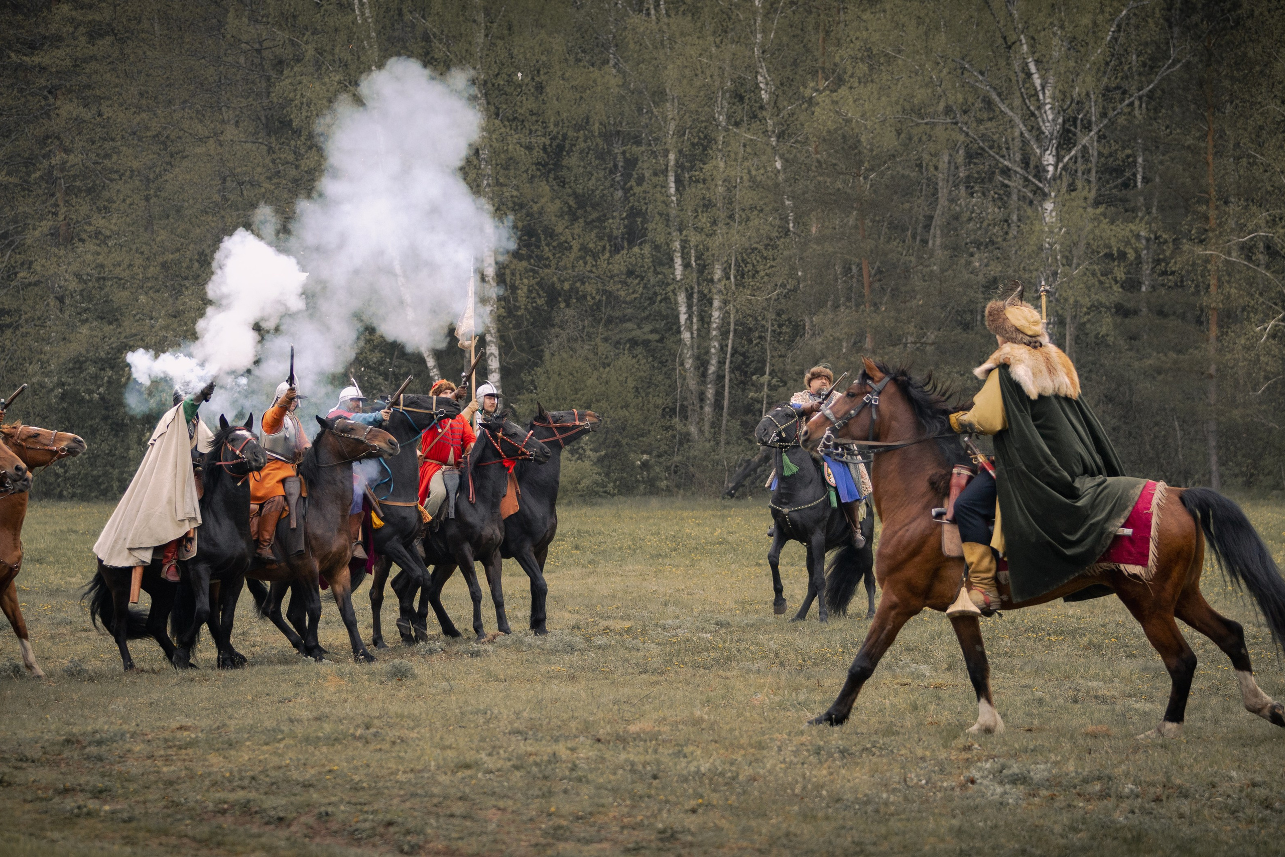 Золотая шпора. Огнем и мечем. День третий. Бой на поле. Профессиональный интерьерный и репортажный фотограф Минск и РБ. Максим Орлов