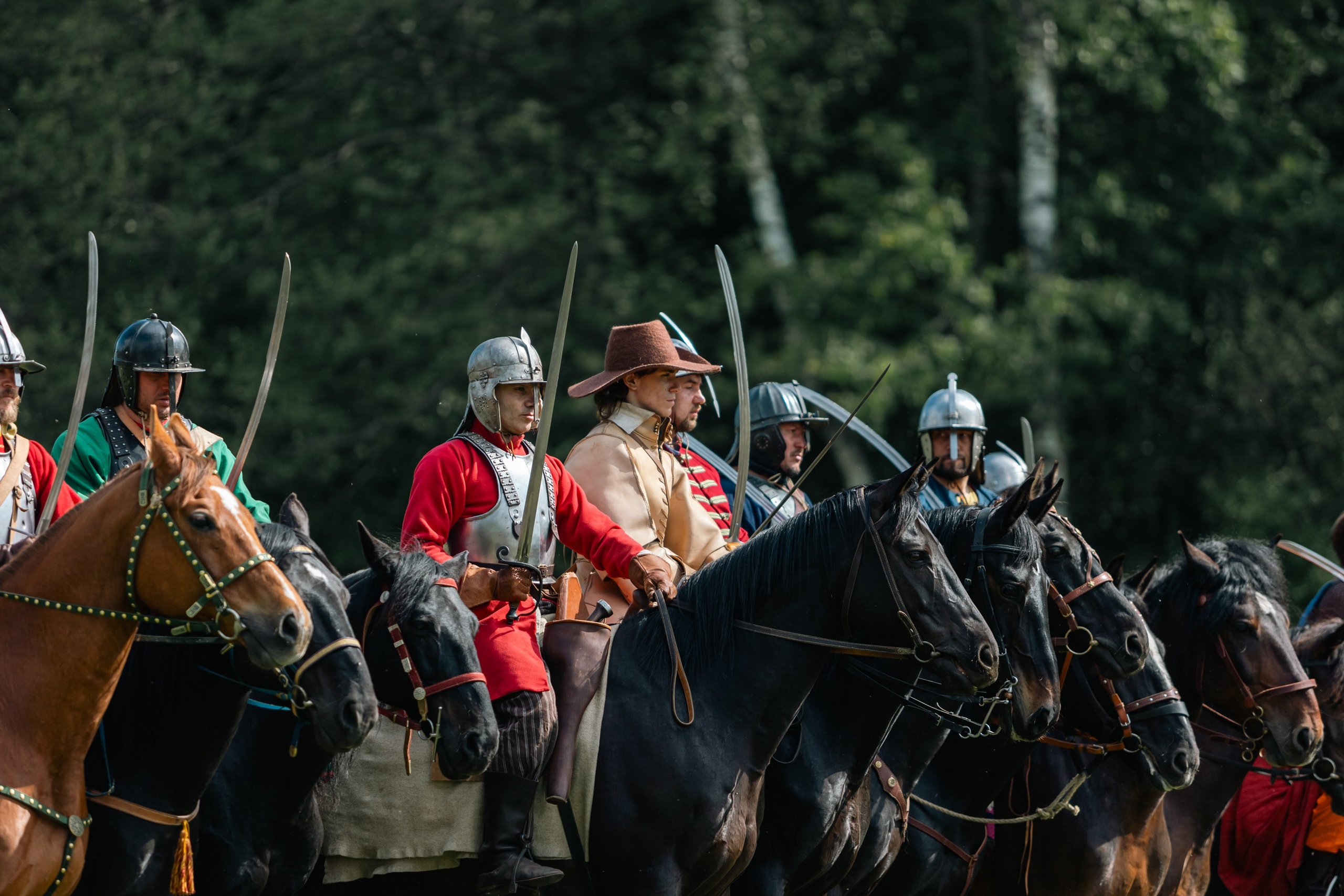 Золотая шпора. Маневры 17 века. Профессиональный интерьерный и репортажный фотограф Минск и РБ. Максим Орлов