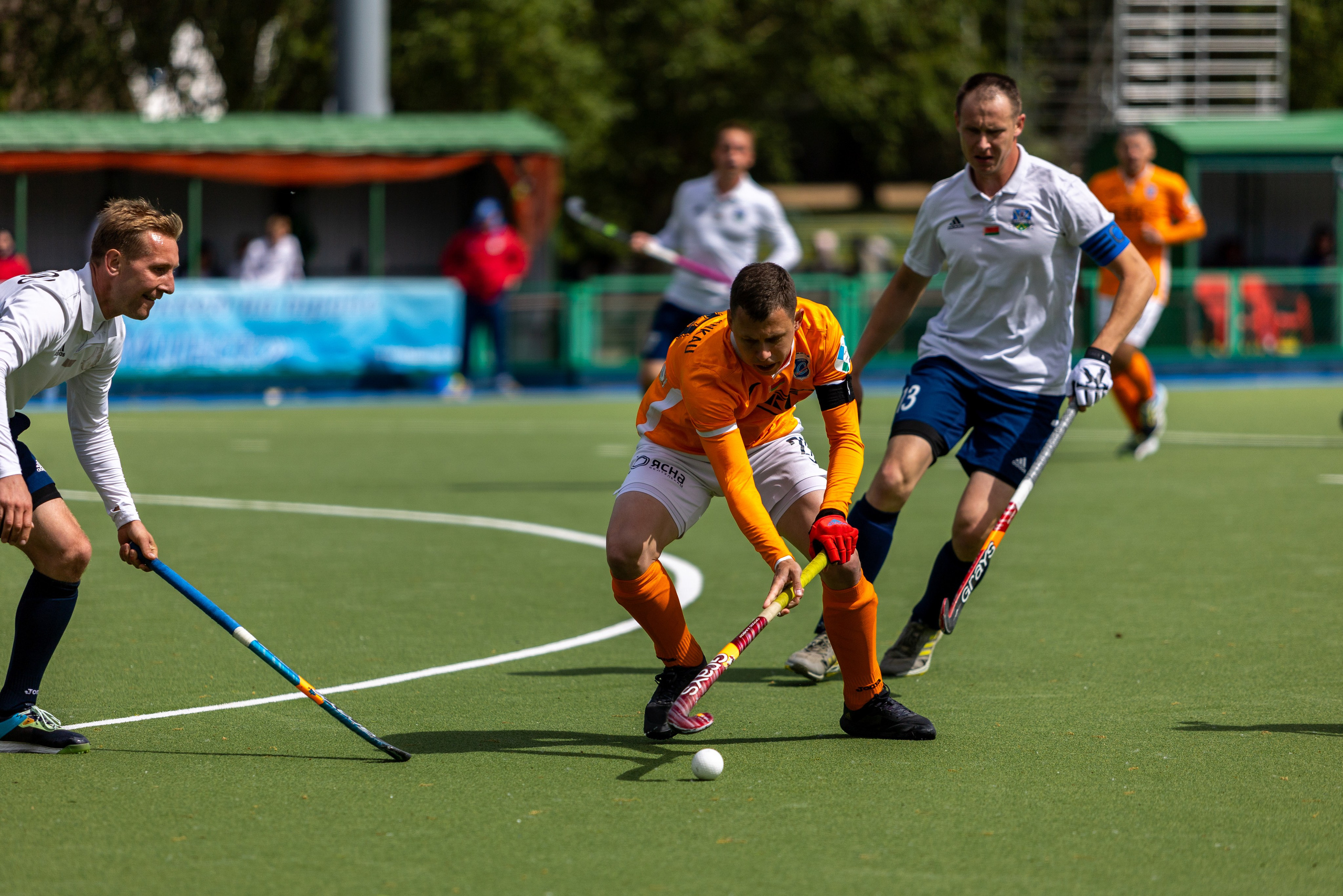 Хоккей на траве. ХК Минск — СК Строитель 11.05.2024. Профессиональный интерьерный и репортажный фотограф Минск и РБ. Максим Орлов