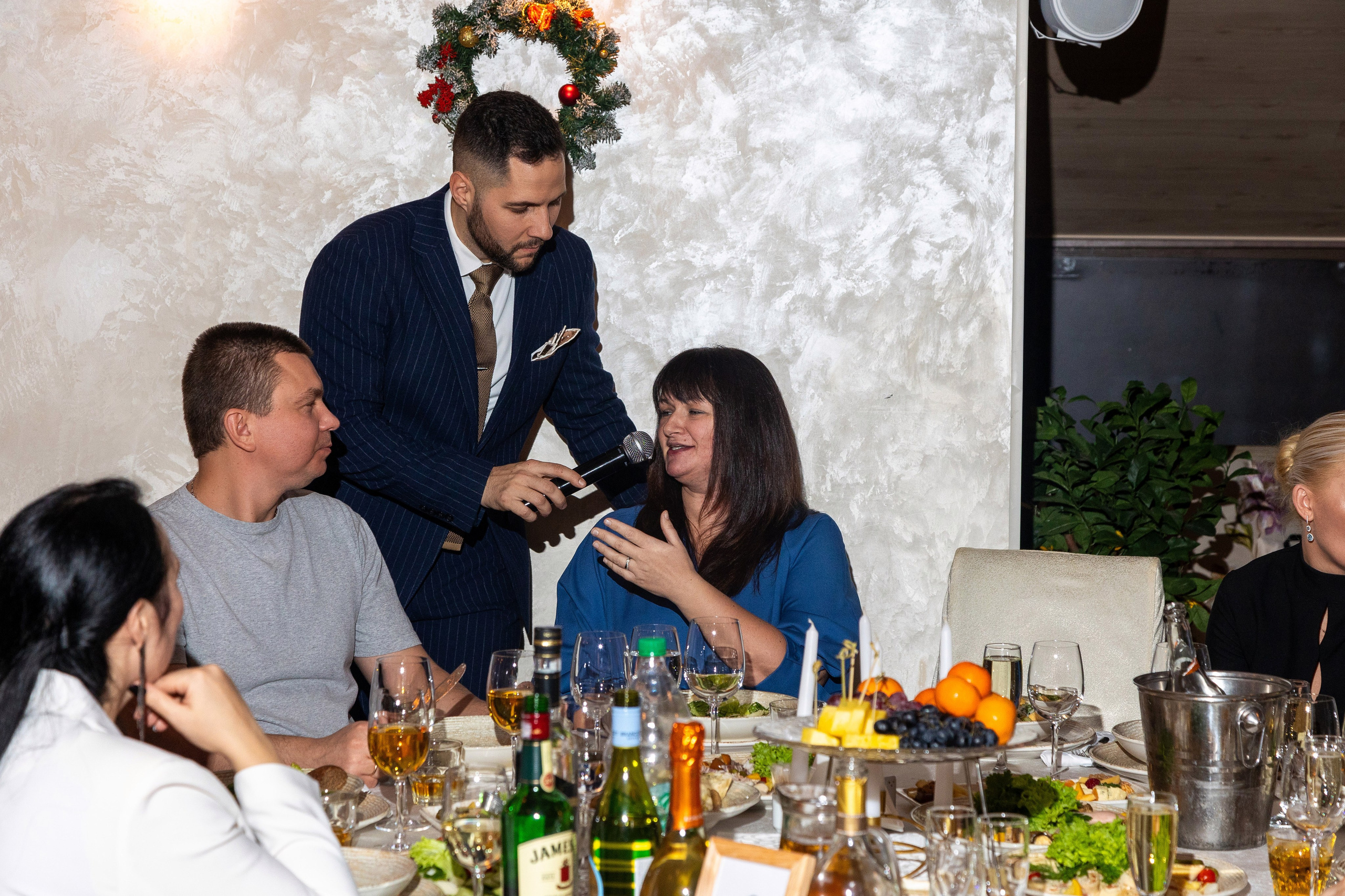 Новогодний корпоратив. Профессиональный интерьерный и репортажный фотограф Минск и РБ. Максим Орлов