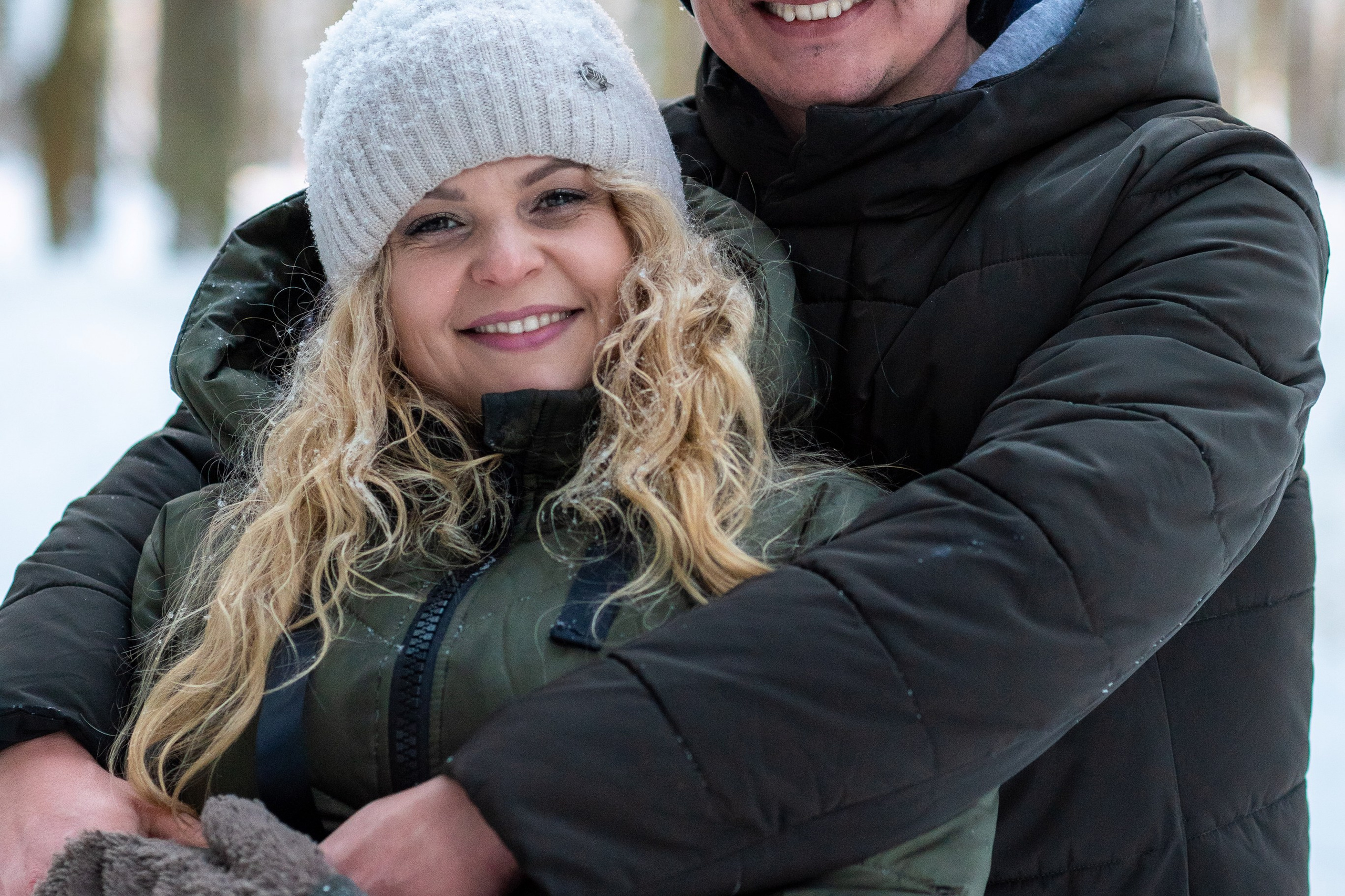 Сергей с семьей (в парке). Профессиональный интерьерный и репортажный фотограф Минск и РБ. Максим Орлов