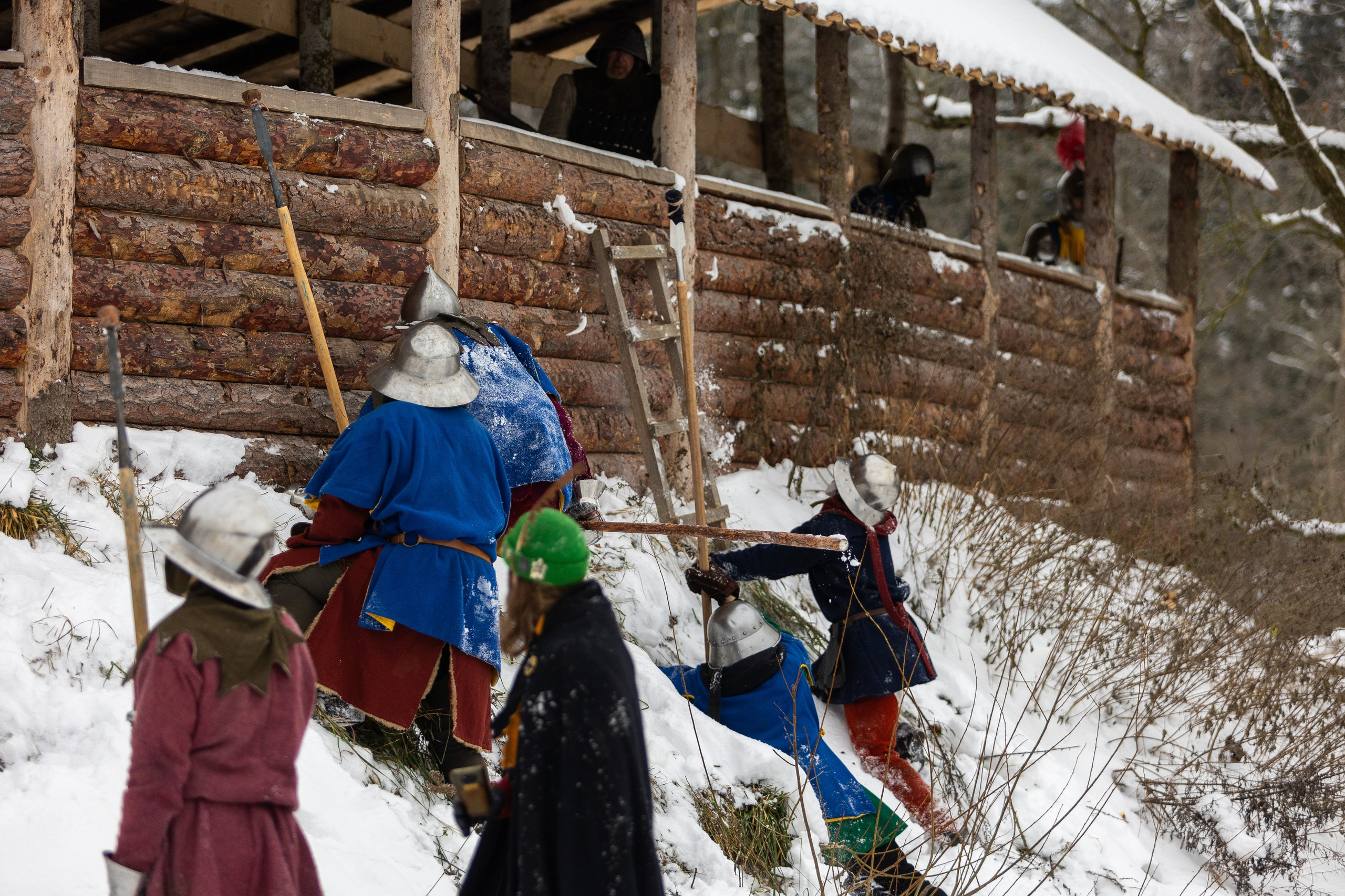 Зимние рыцарские маневры. Профессиональный интерьерный и репортажный фотограф Минск и РБ. Максим Орлов