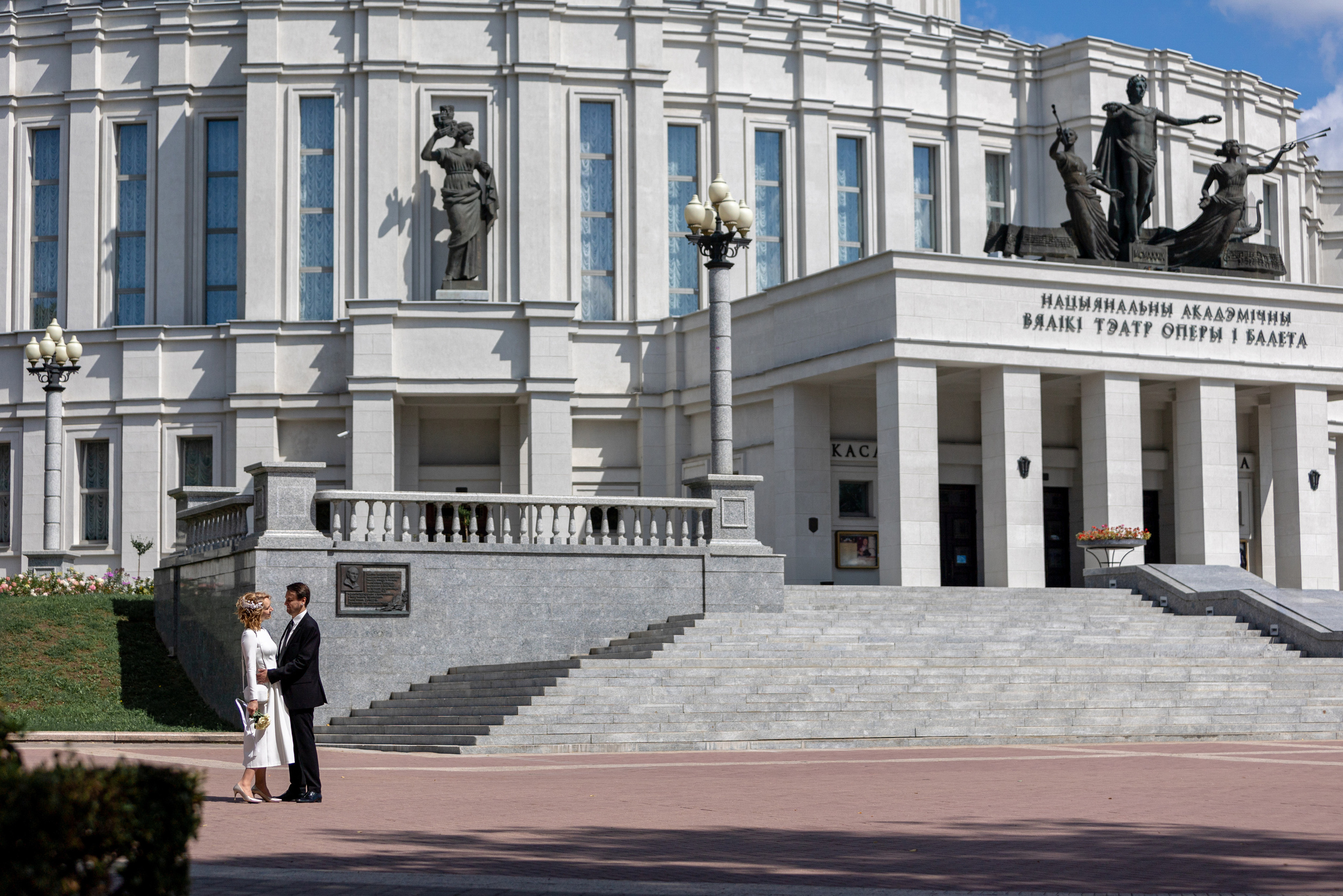 Свадебная прогулка Андрея и Ольги. Профессиональный интерьерный и репортажный фотограф Минск и РБ. Максим Орлов
