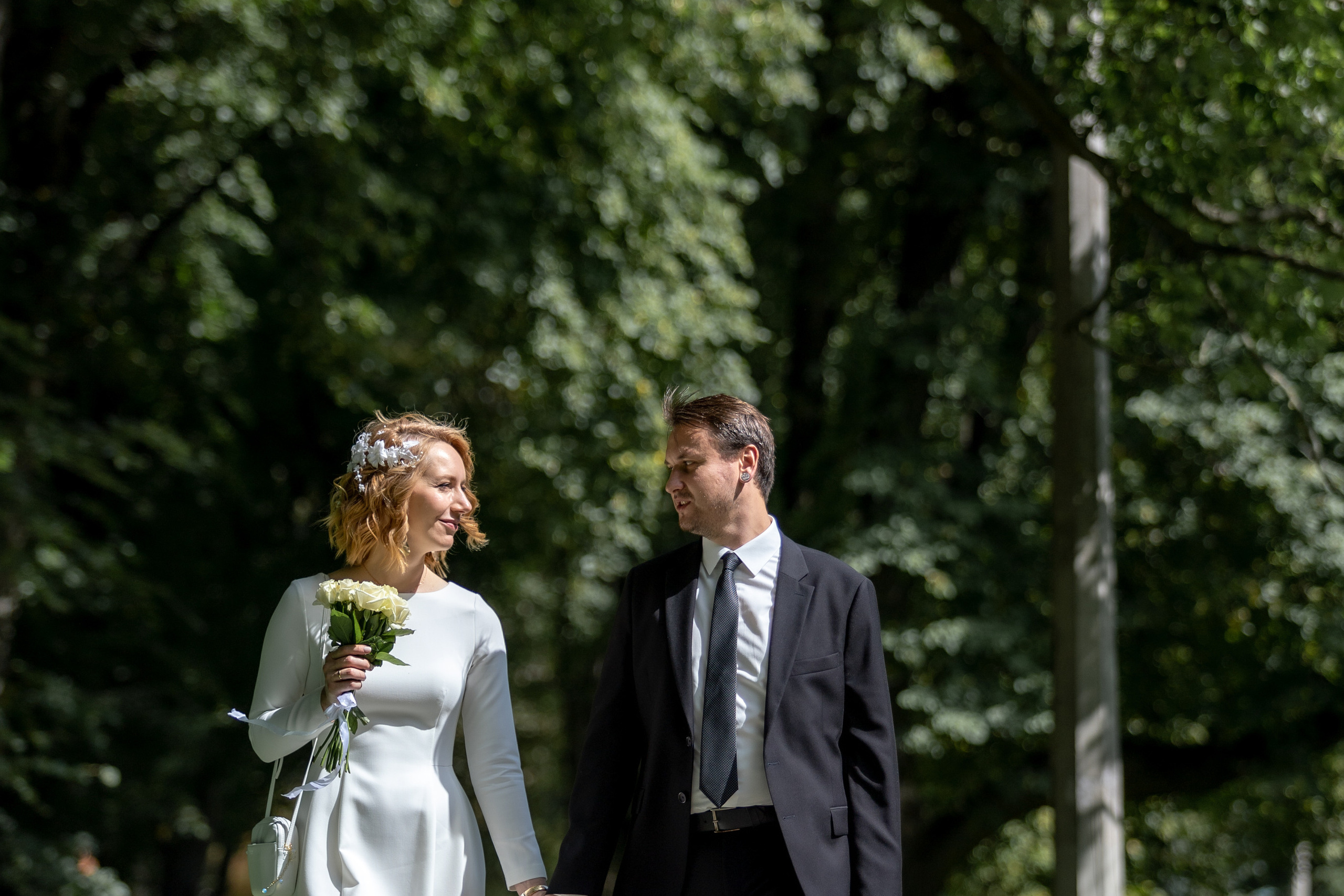 Свадебная прогулка Андрея и Ольги. Профессиональный интерьерный и репортажный фотограф Минск и РБ. Максим Орлов