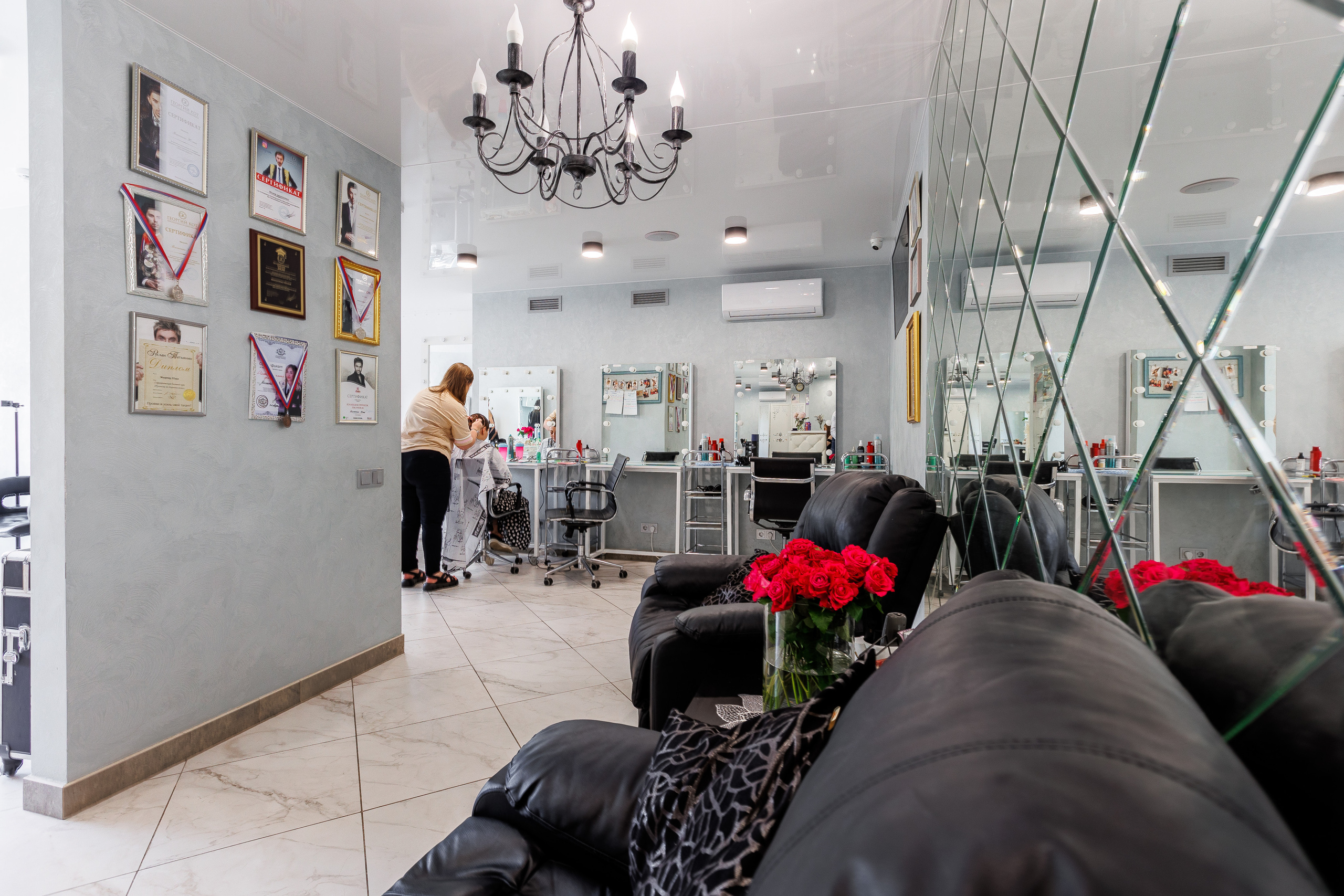 Салон красоты. Профессиональный интерьерный и репортажный фотограф Минск и РБ. Максим Орлов