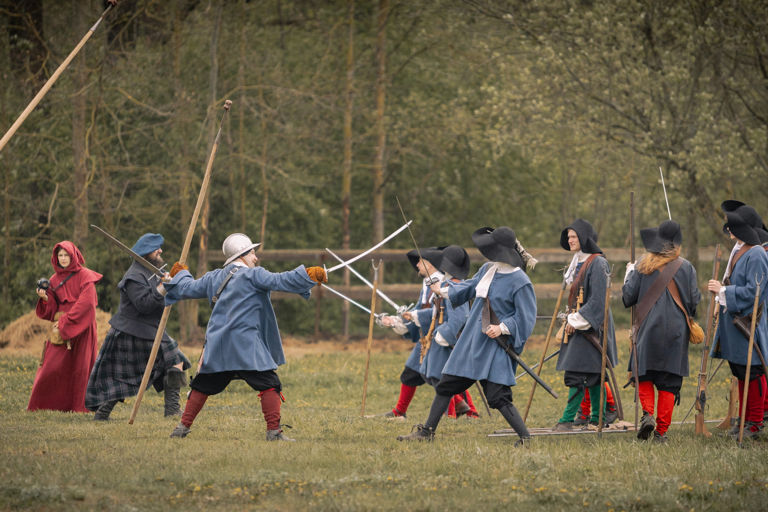 Золотая шпора. Огнем и мечем. День третий. Бой на поле. Профессиональный интерьерный и репортажный фотограф Минск и РБ. Максим Орлов