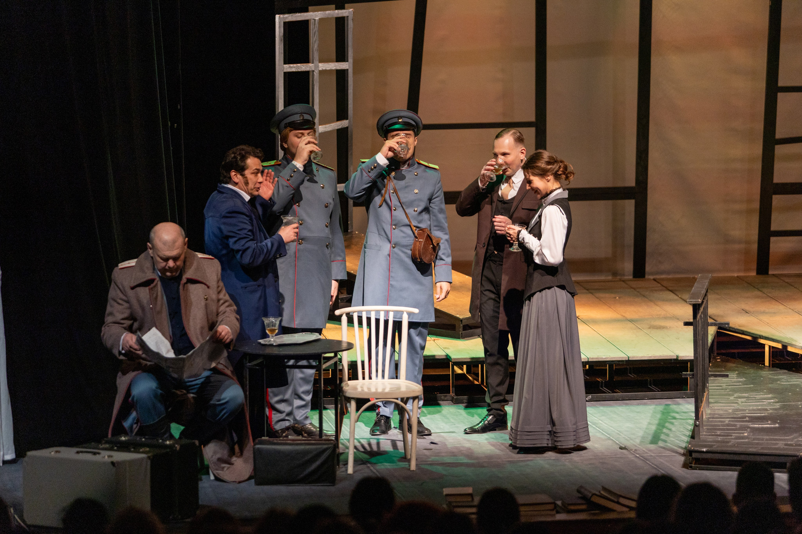 Театр белорусской армии «Три сестры». Профессиональный интерьерный и репортажный фотограф Минск и РБ. Максим Орлов