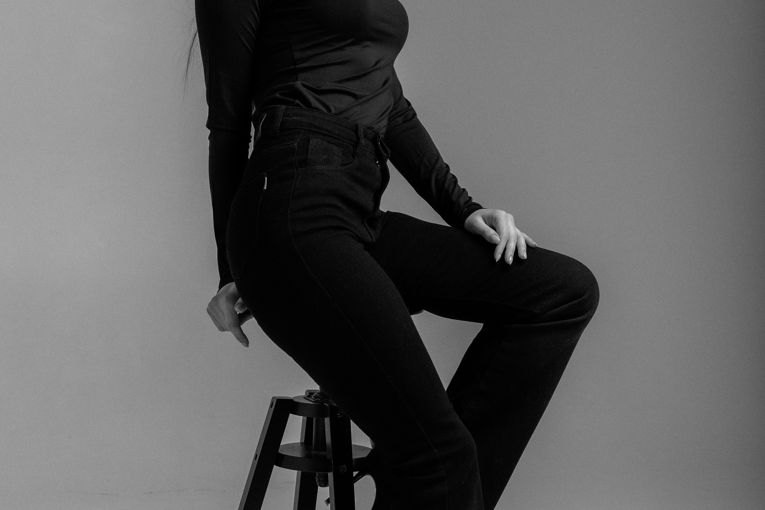 Настя (студийная на циклораме). Профессиональный интерьерный и репортажный фотограф Минск и РБ. Максим Орлов