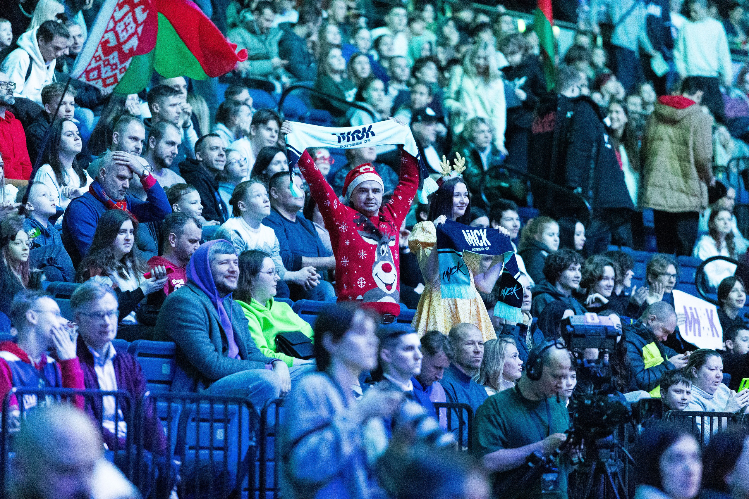 Баскетбол. Минск — ЦСКА. Лучшие кадры. 25.12.2023. Профессиональный интерьерный и репортажный фотограф Минск и РБ. Максим Орлов
