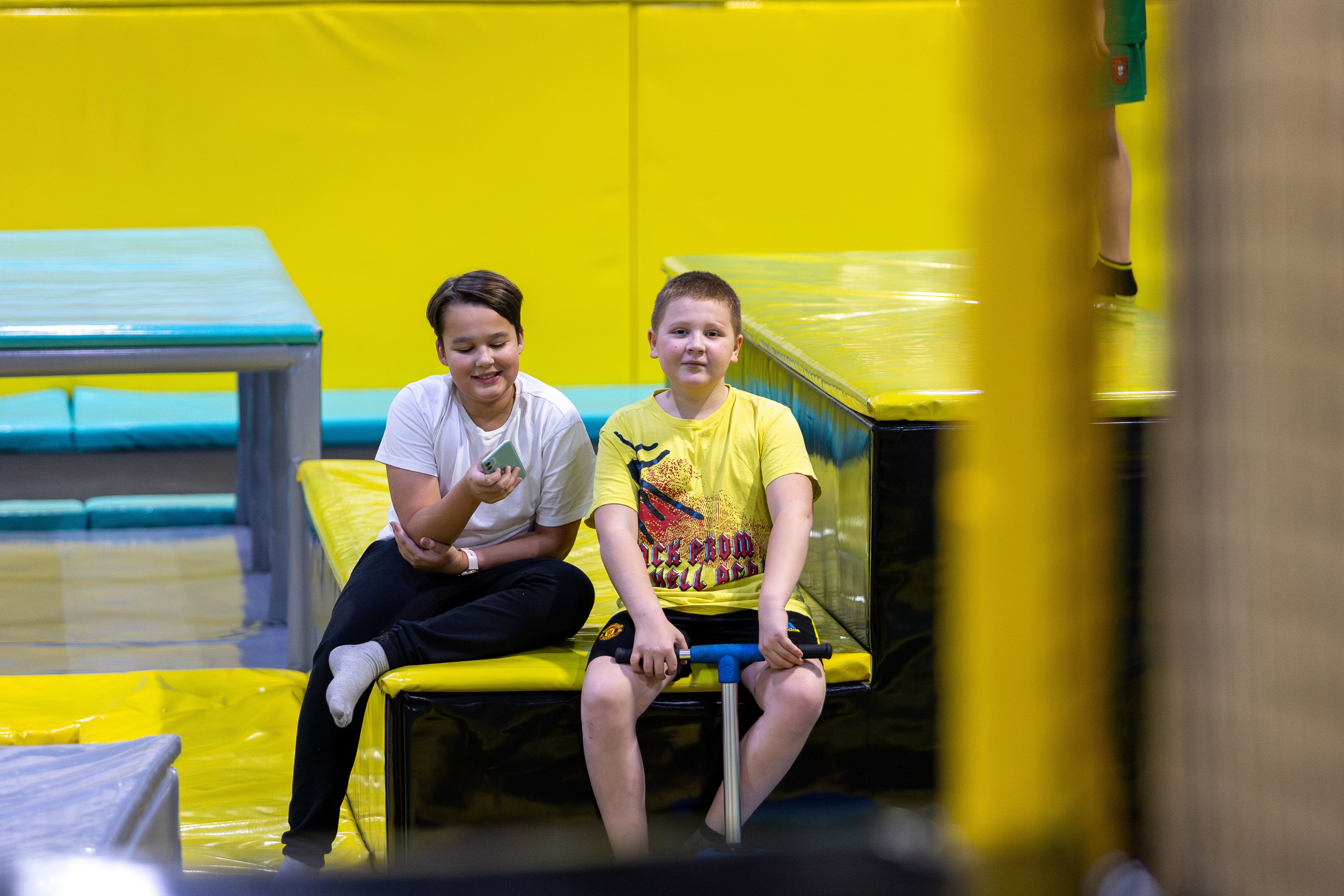 ДР Влада (батутная арена). Профессиональный интерьерный и репортажный фотограф Минск и РБ. Максим Орлов