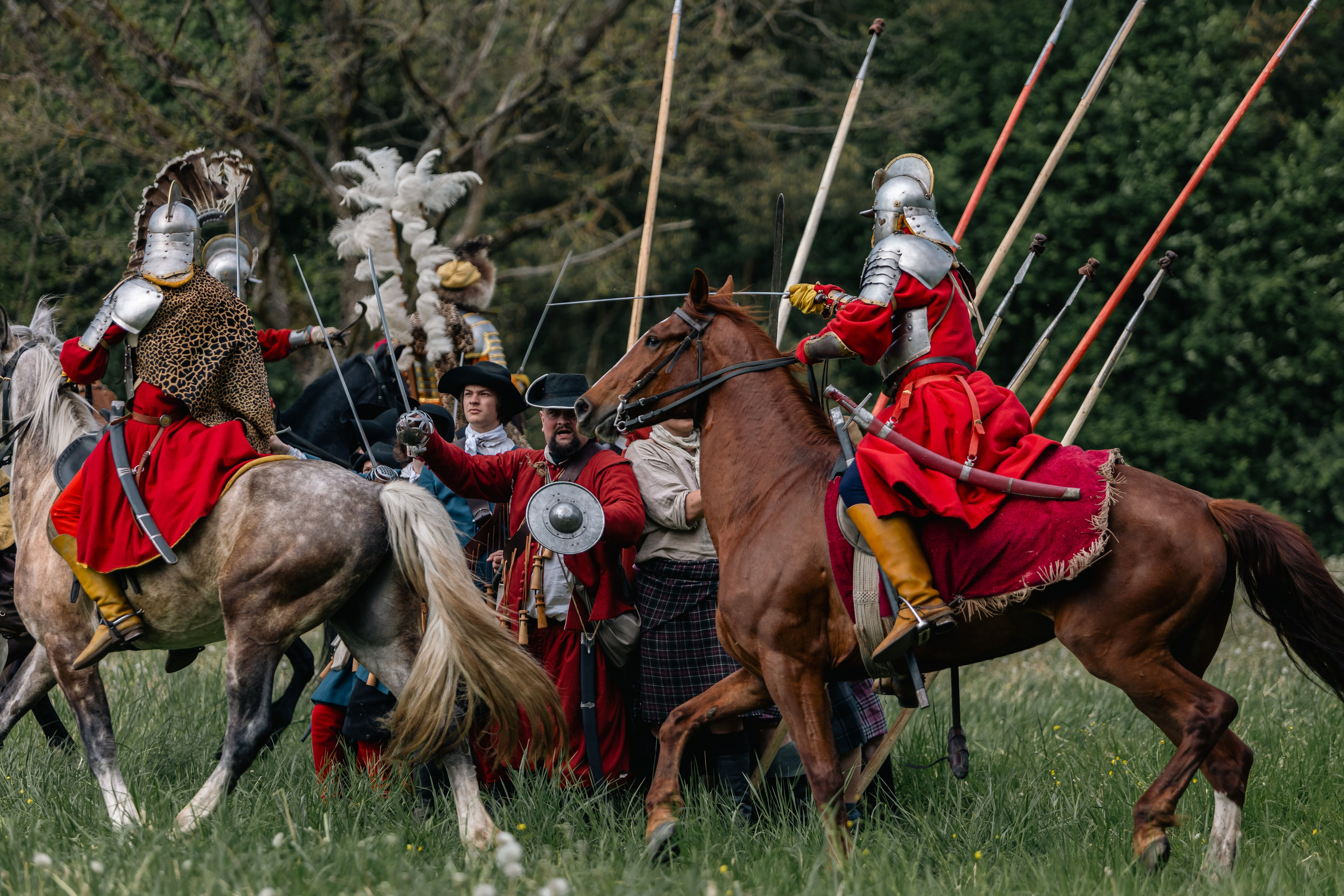 Золотая шпора. Маневры 17 века. Профессиональный интерьерный и репортажный фотограф Минск и РБ. Максим Орлов