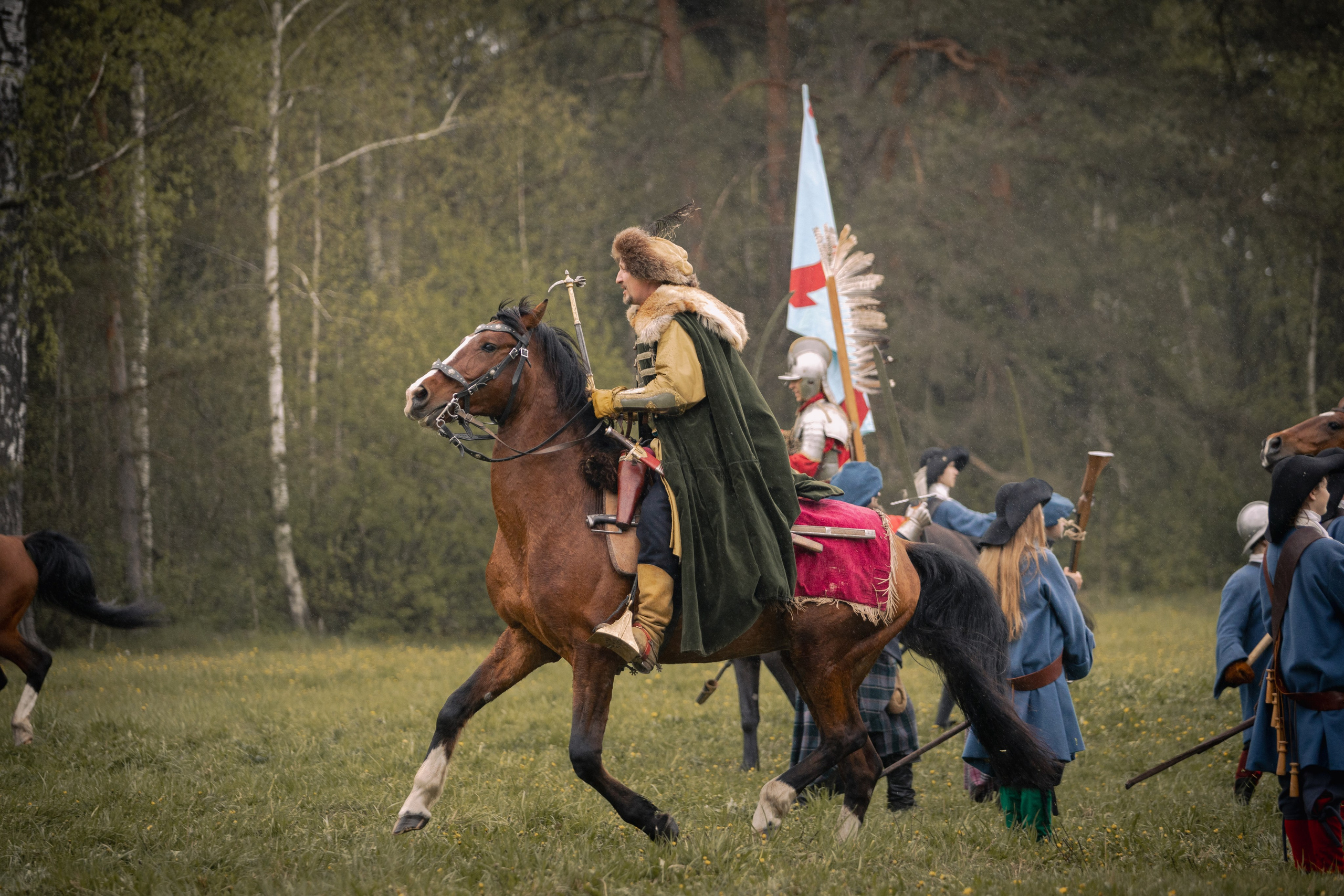 Золотая шпора. Огнем и мечем. День третий. Бой на поле. Профессиональный интерьерный и репортажный фотограф Минск и РБ. Максим Орлов