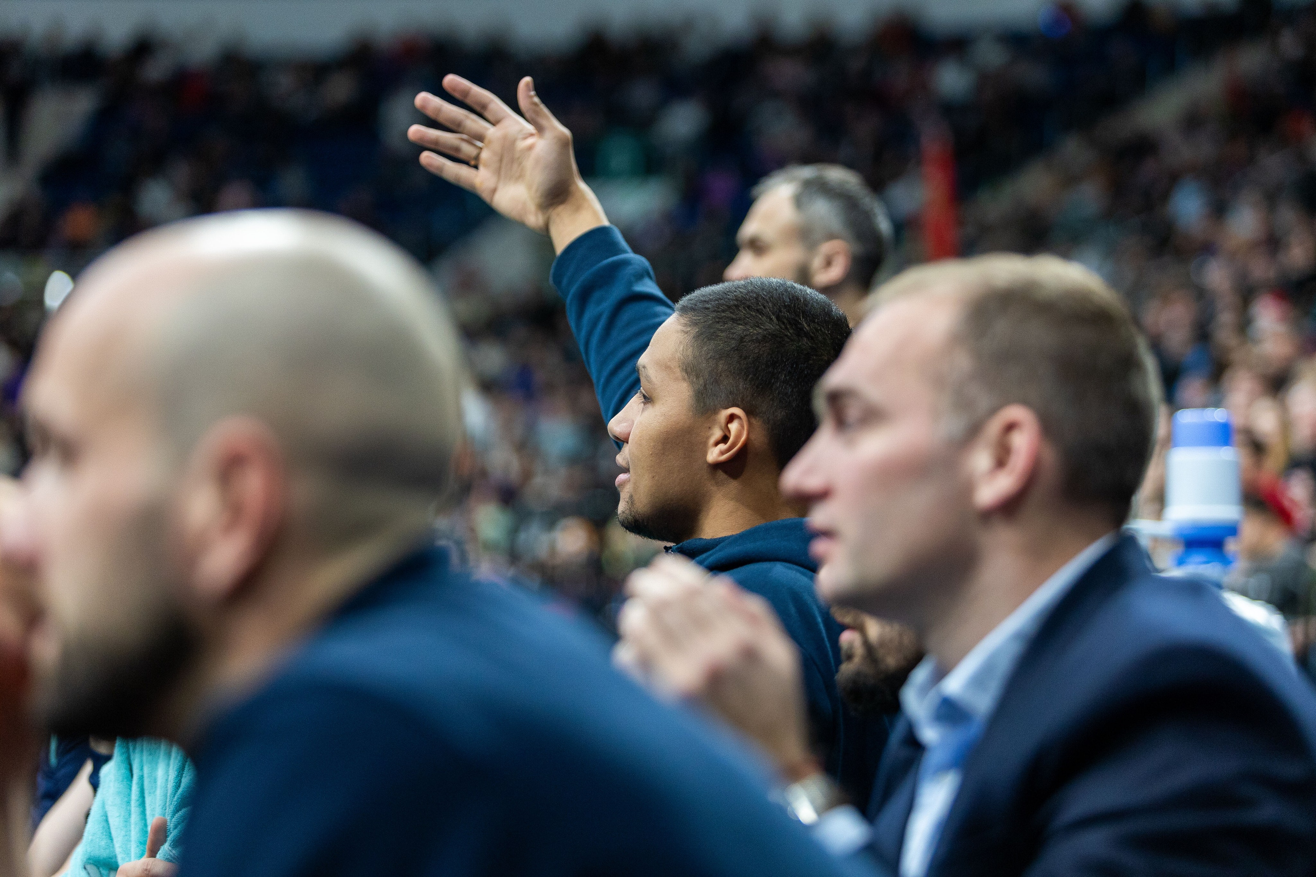 Баскетбол. Минск — ЦСКА. Лучшие кадры. 25.12.2023. Профессиональный интерьерный и репортажный фотограф Минск и РБ. Максим Орлов
