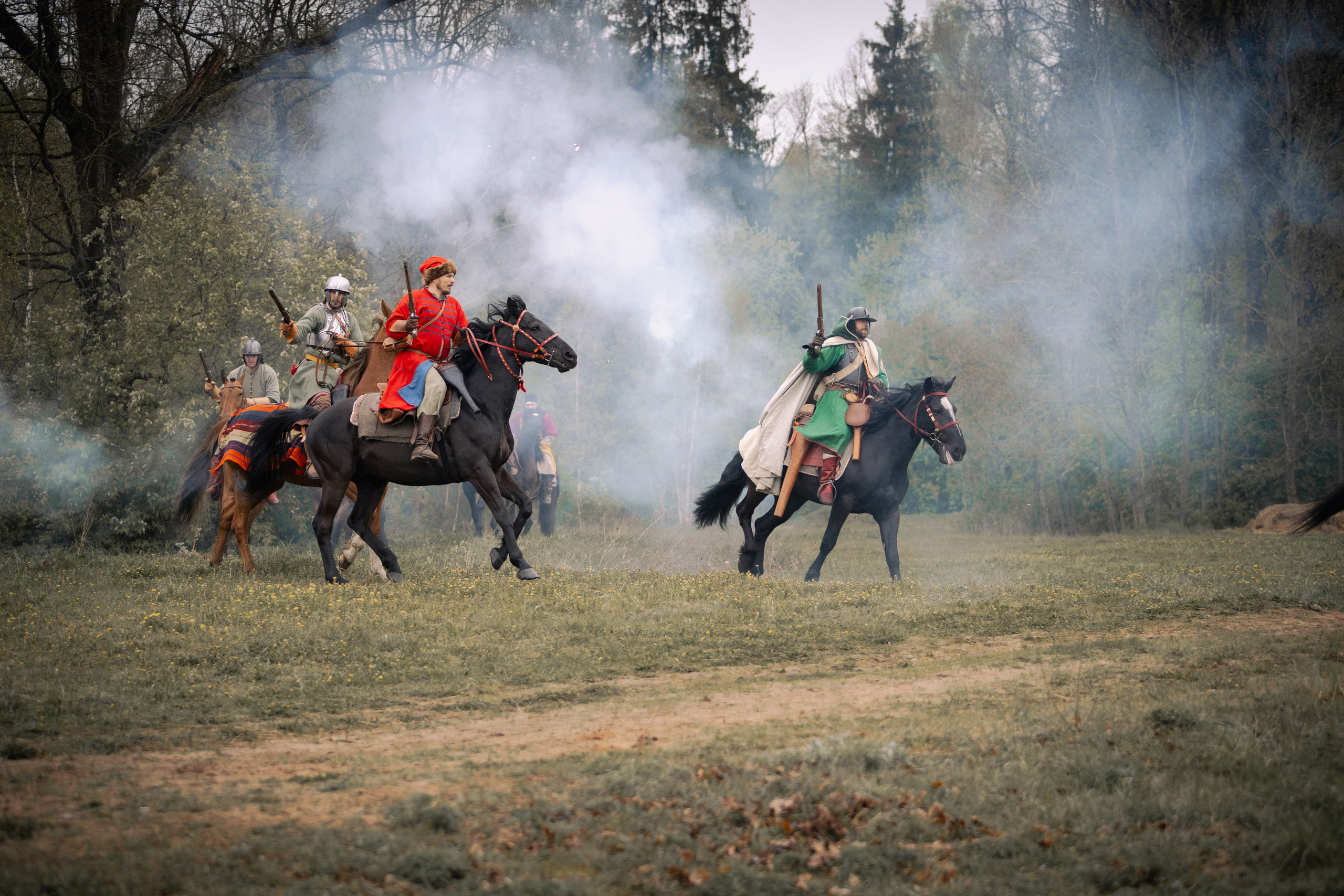 Золотая шпора. Огнем и мечем. День третий. Бой на поле. Профессиональный интерьерный и репортажный фотограф Минск и РБ. Максим Орлов